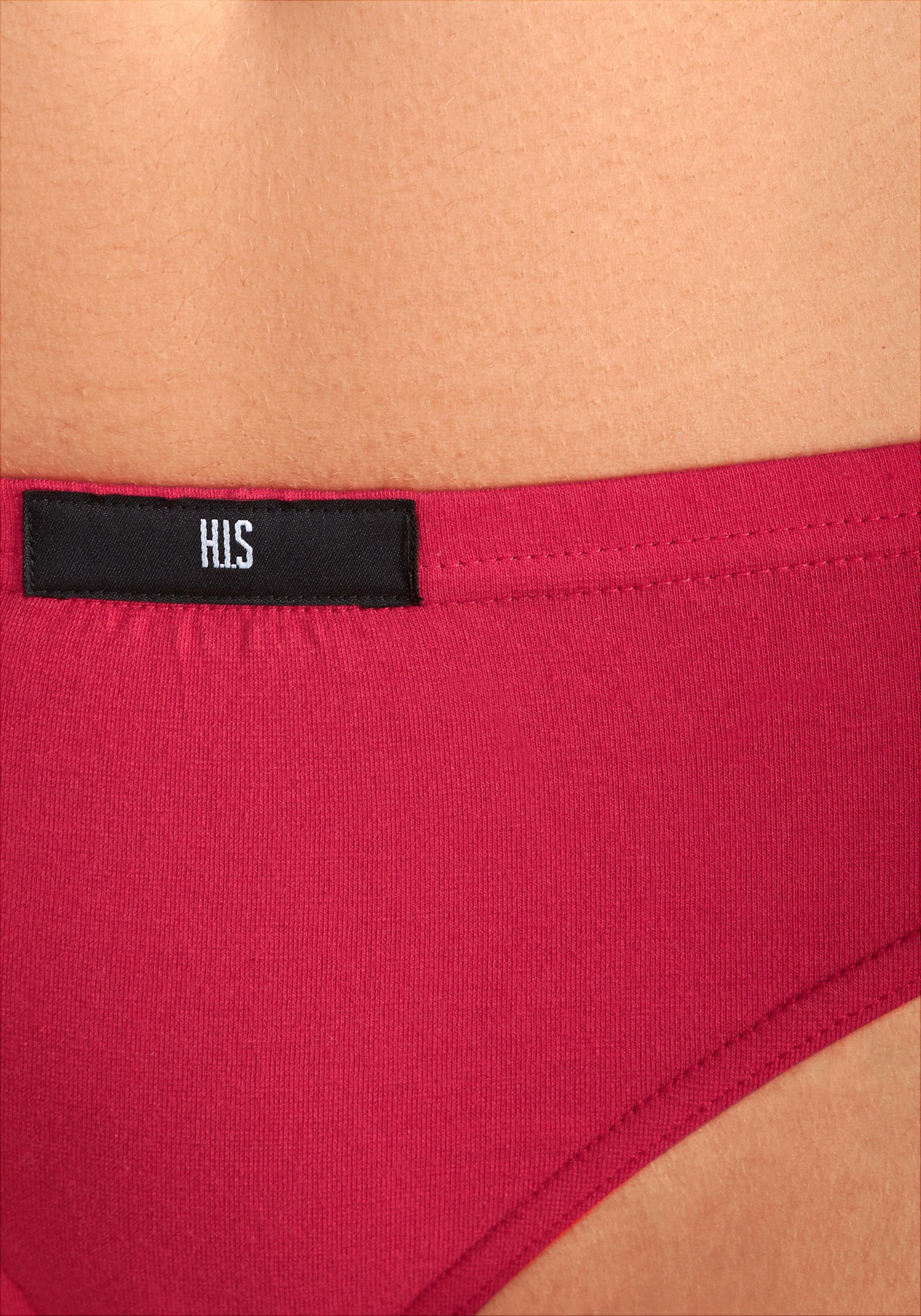 H.I.S String elastische katoenkwaliteit (set, 10 stuks, 10 stuks)