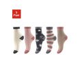 sokken in 5 verschillende designs (5 paar) multicolor