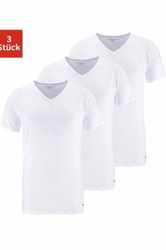 tommy hilfiger underwear shirt voor eronder van single-jersey (3 stuks) wit