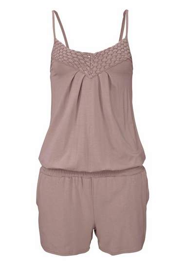 LASCANA Jumpsuit met vlechtdetails LASCANA Jumpsuit met vlechtdetails