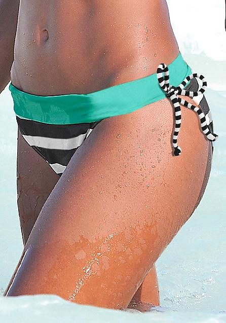 KangaROOS Bikinibroekje ANITA sportieve look, zachte microvezelkwaliteit, mix-kini