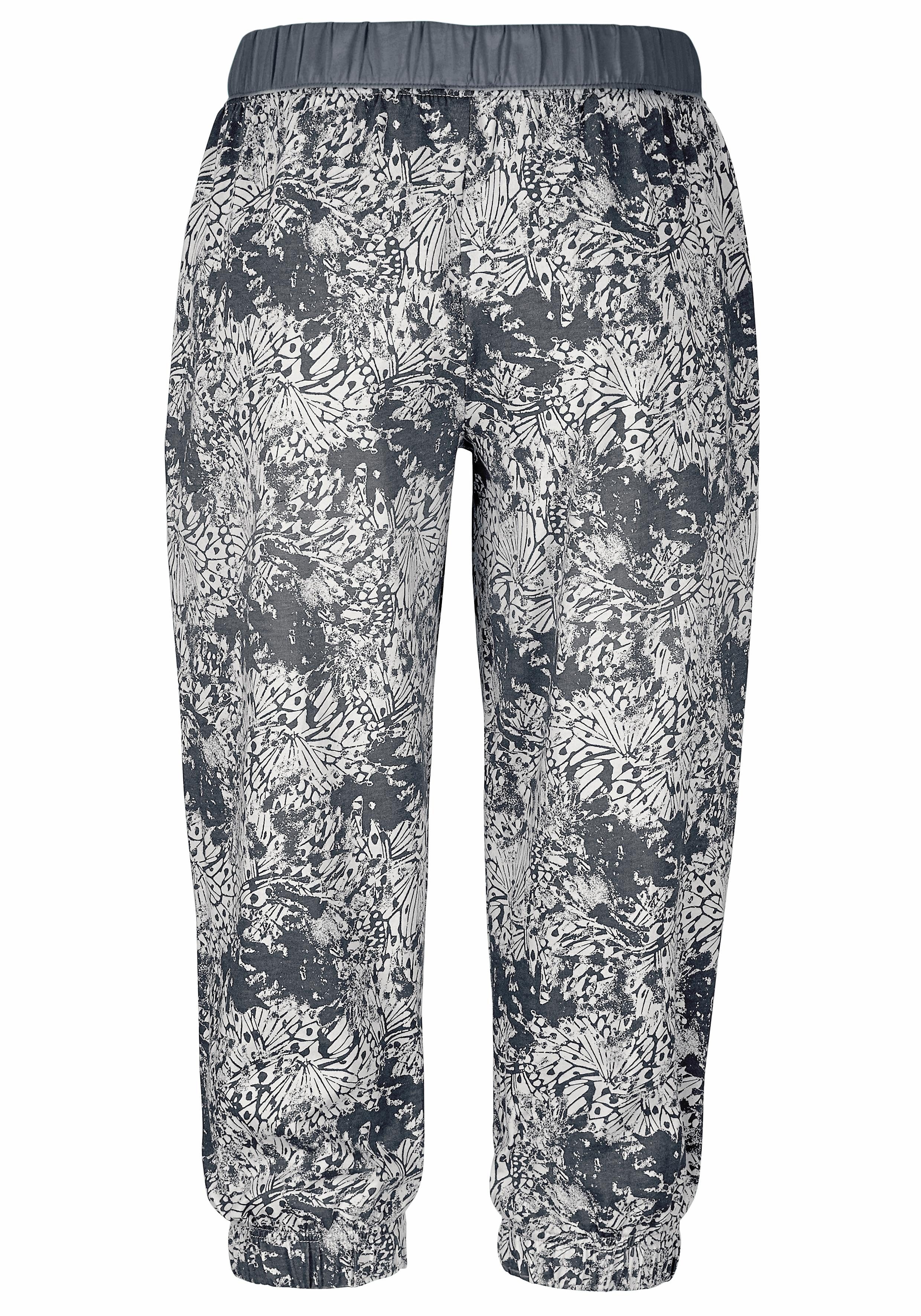Buffalo Capripyjama met gedessineerde broek (2-delig, 1 stuk)