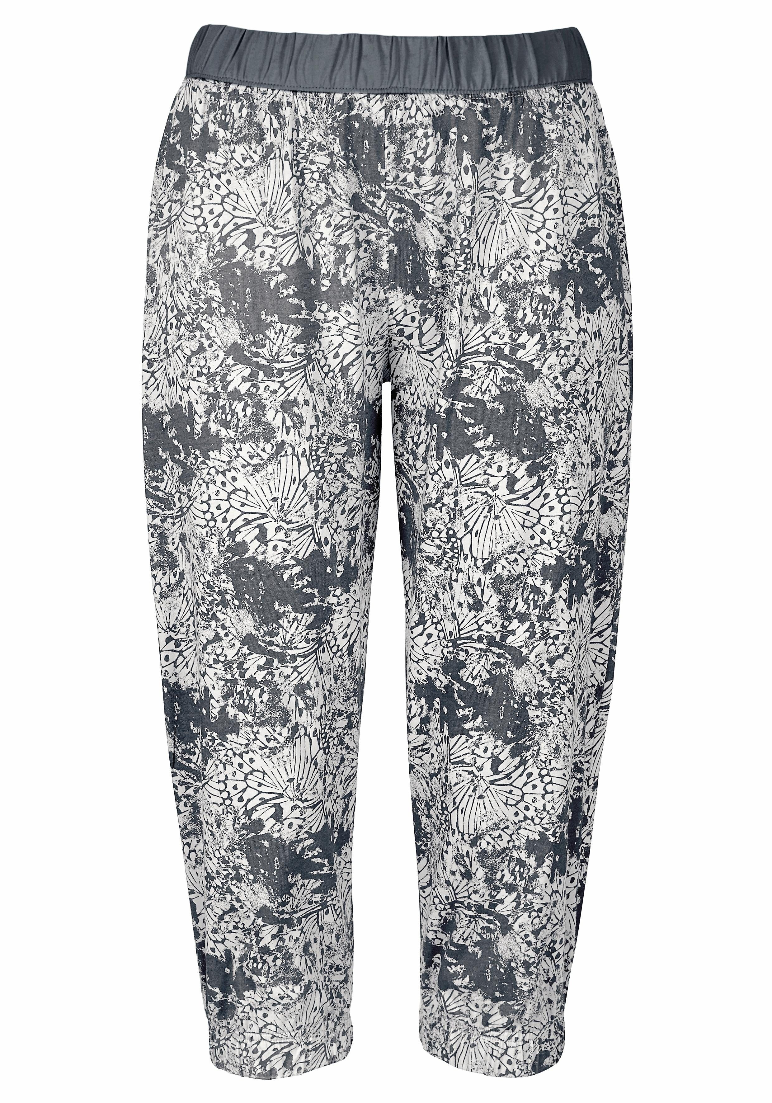 Buffalo Capripyjama met gedessineerde broek (2-delig, 1 stuk)