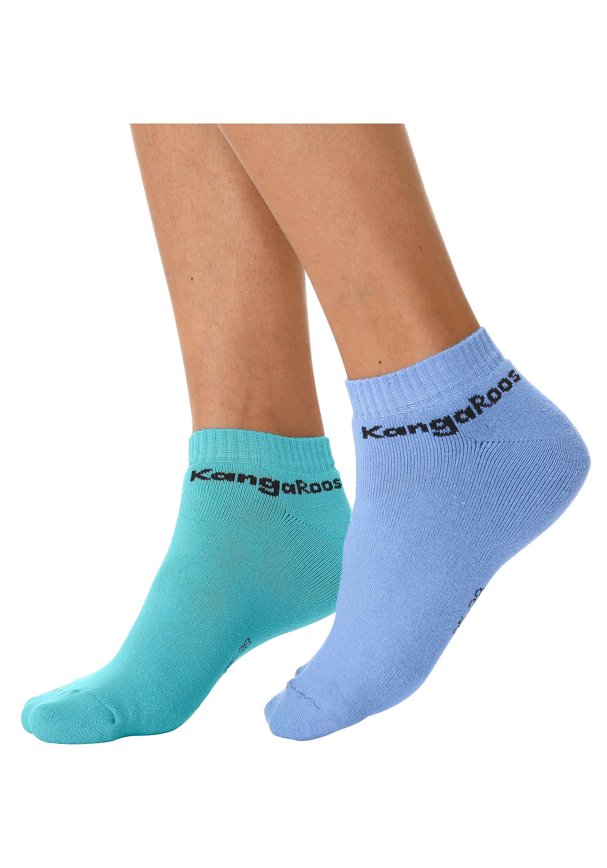 KangaROOS Sneakersokken met frotté binnenin (set, 6 paar)
