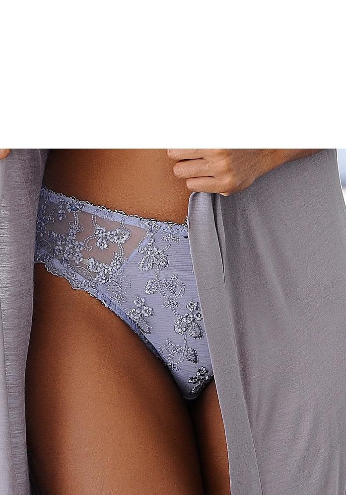 Lascana Slip Dessous met mooie bloemetjesborduurkant