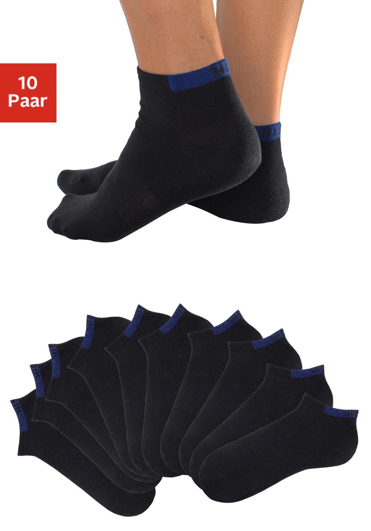 H.I.S Sneakersokken met versterkte belastingzones (set, 10 paar)