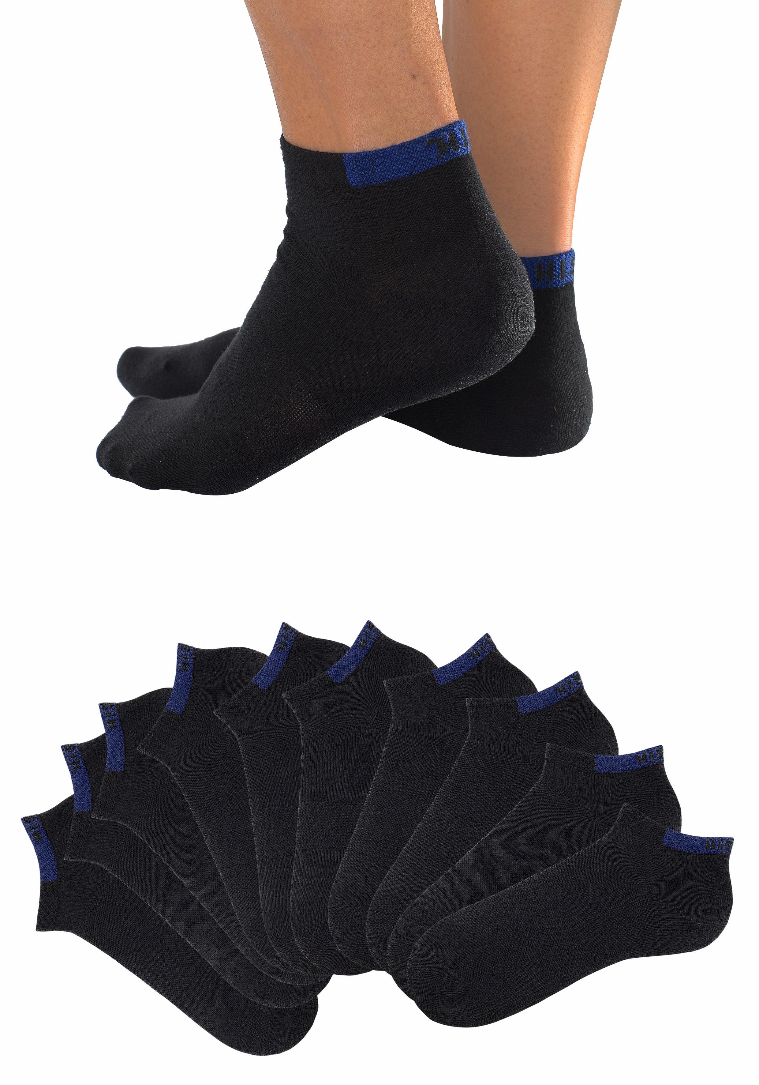 H.I.S Sneakersokken met versterkte belastingzones (set, 10 paar)