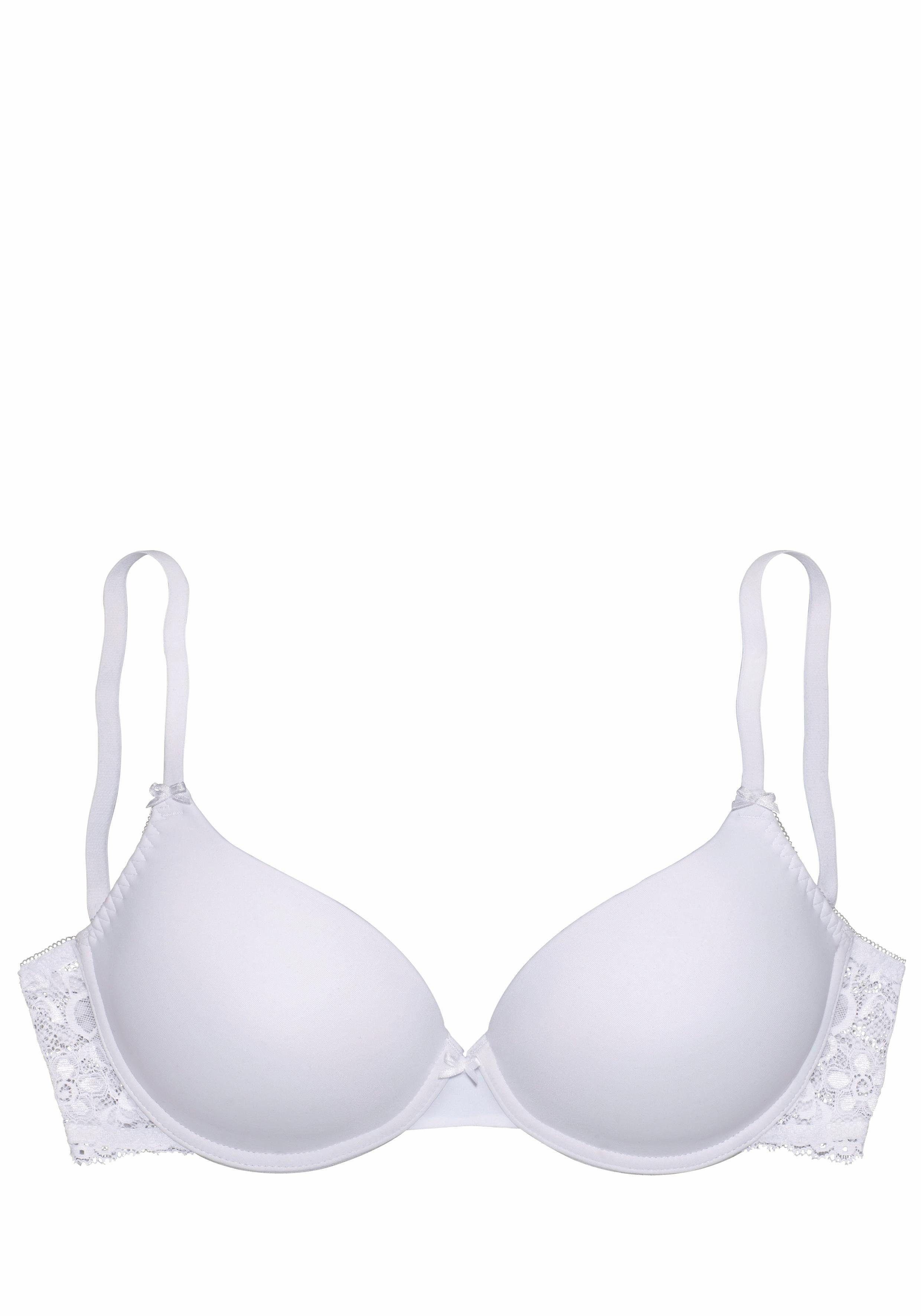 Nuance Bh met steuncups achter van kant, cups van microtouch, dessous