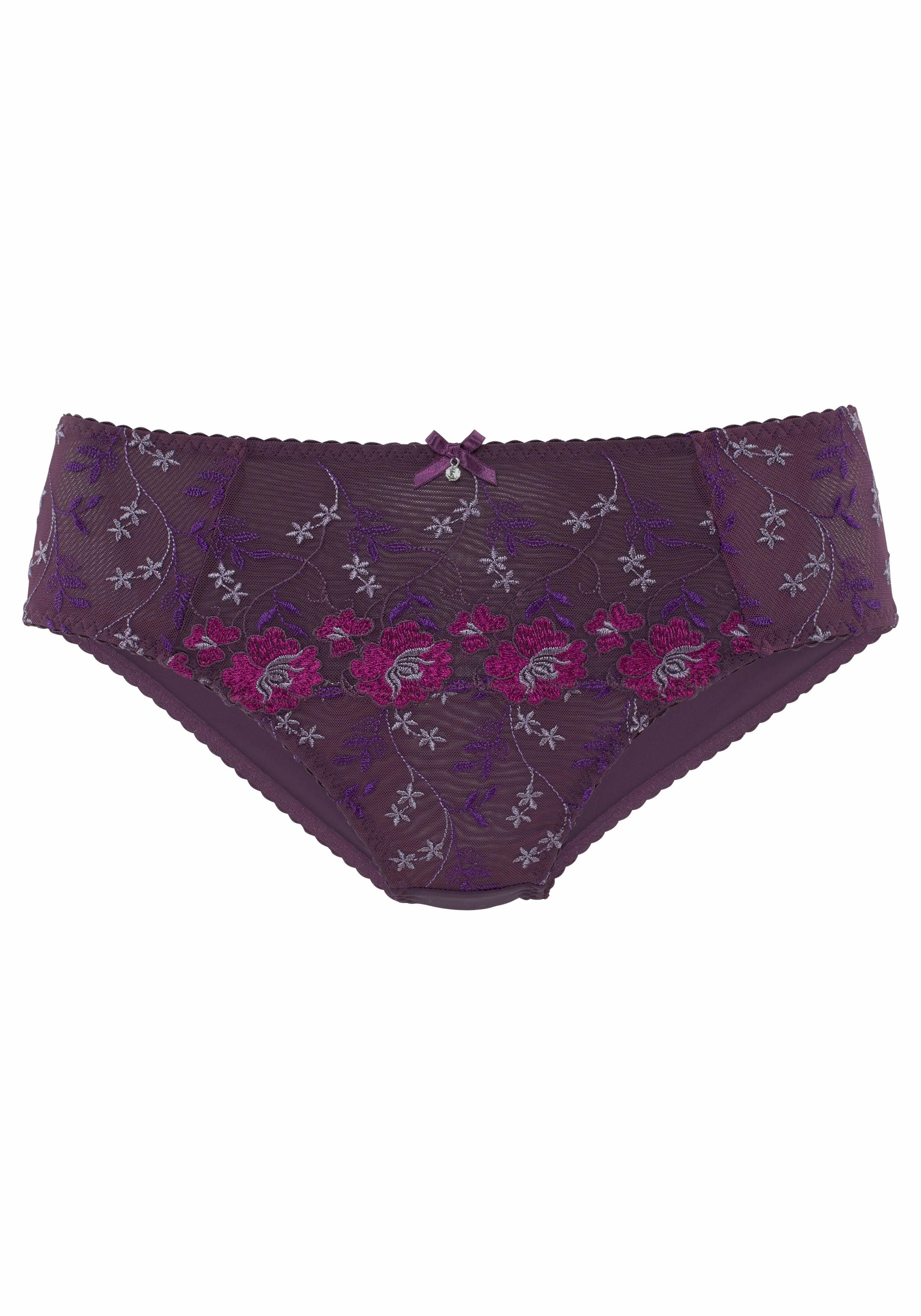 Nuance Slip met bloemborduursels