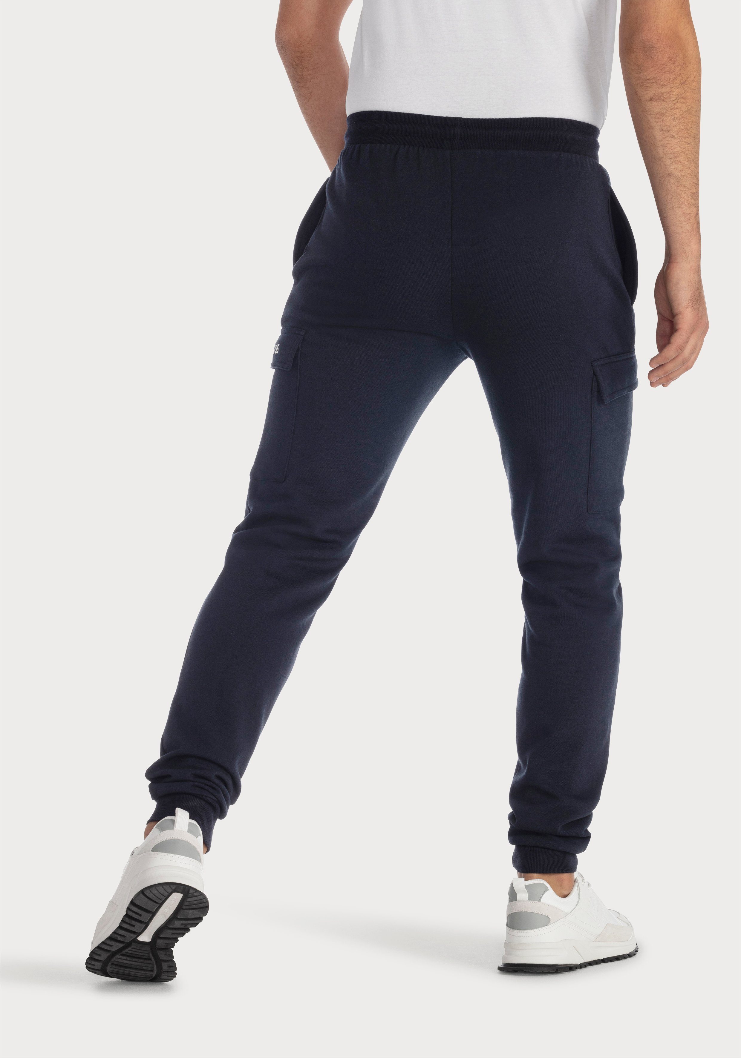 KangaROOS Sweatbroek Joggingbroek met koord, relaxbroek van lichte sweatkwaliteit