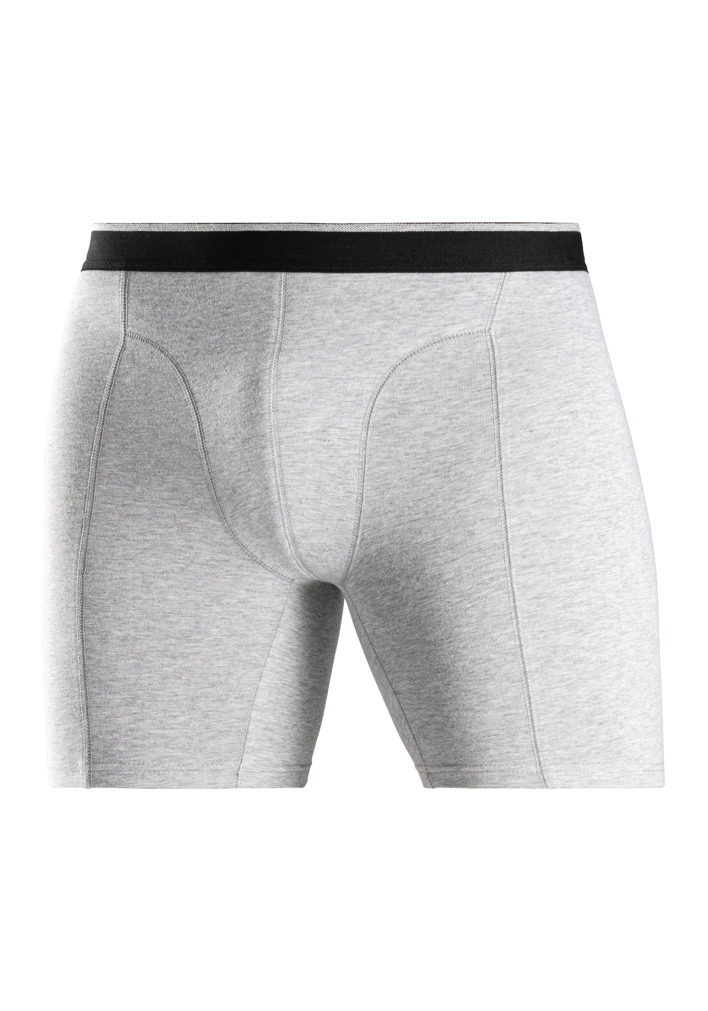 AUTHENTIC LE JOGGER Lange boxershort met twee kleuren geweven band en langere pijpen (set, 5 stuks)