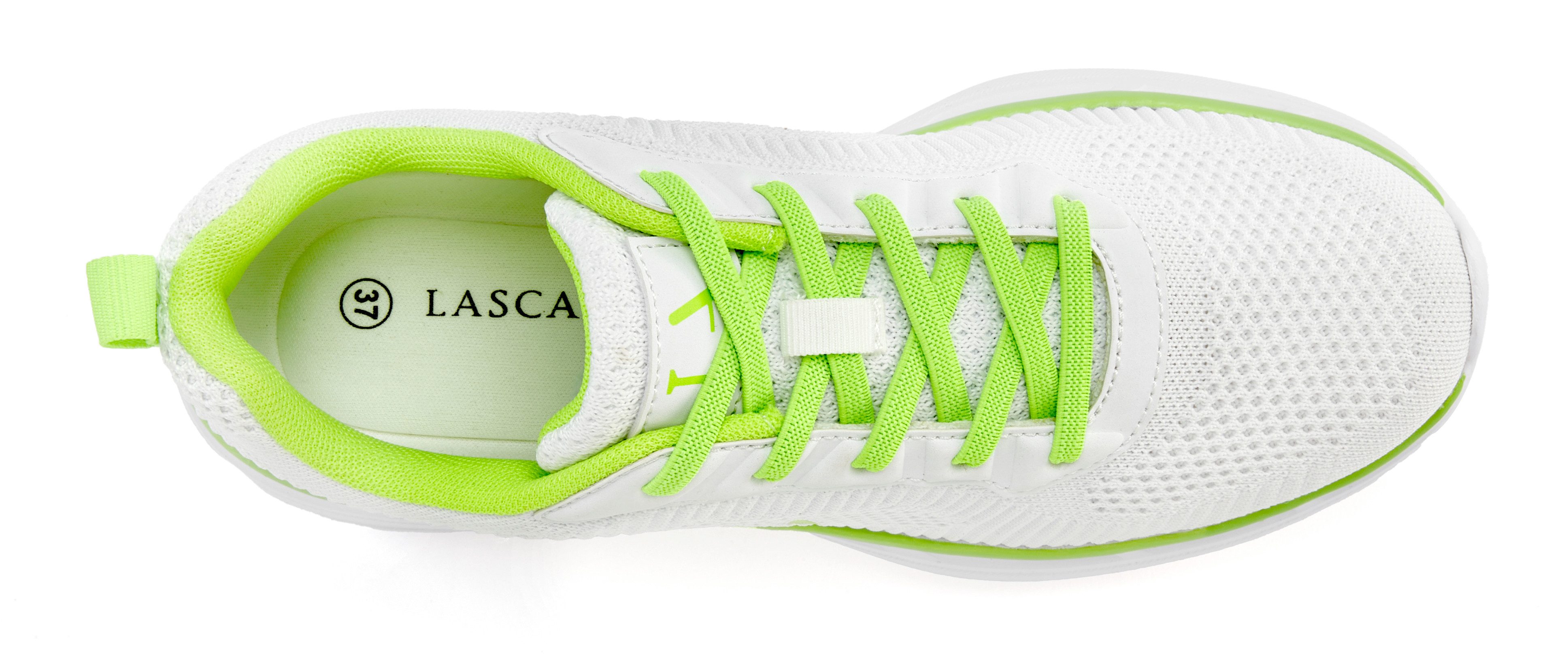 Lascana Sneakers Vrijetijdsschoen, lage schoen in sportieve look VEGAN