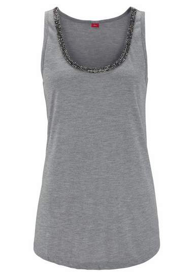 S.OLIVER RED LABEL Beachwear top met glitterdetail S.OLIVER RED LABEL Beachwear top met glitterdetail
