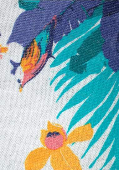 BEACHTIME strandjurk met Hawaï-print BEACHTIME strandjurk met Hawaï-print