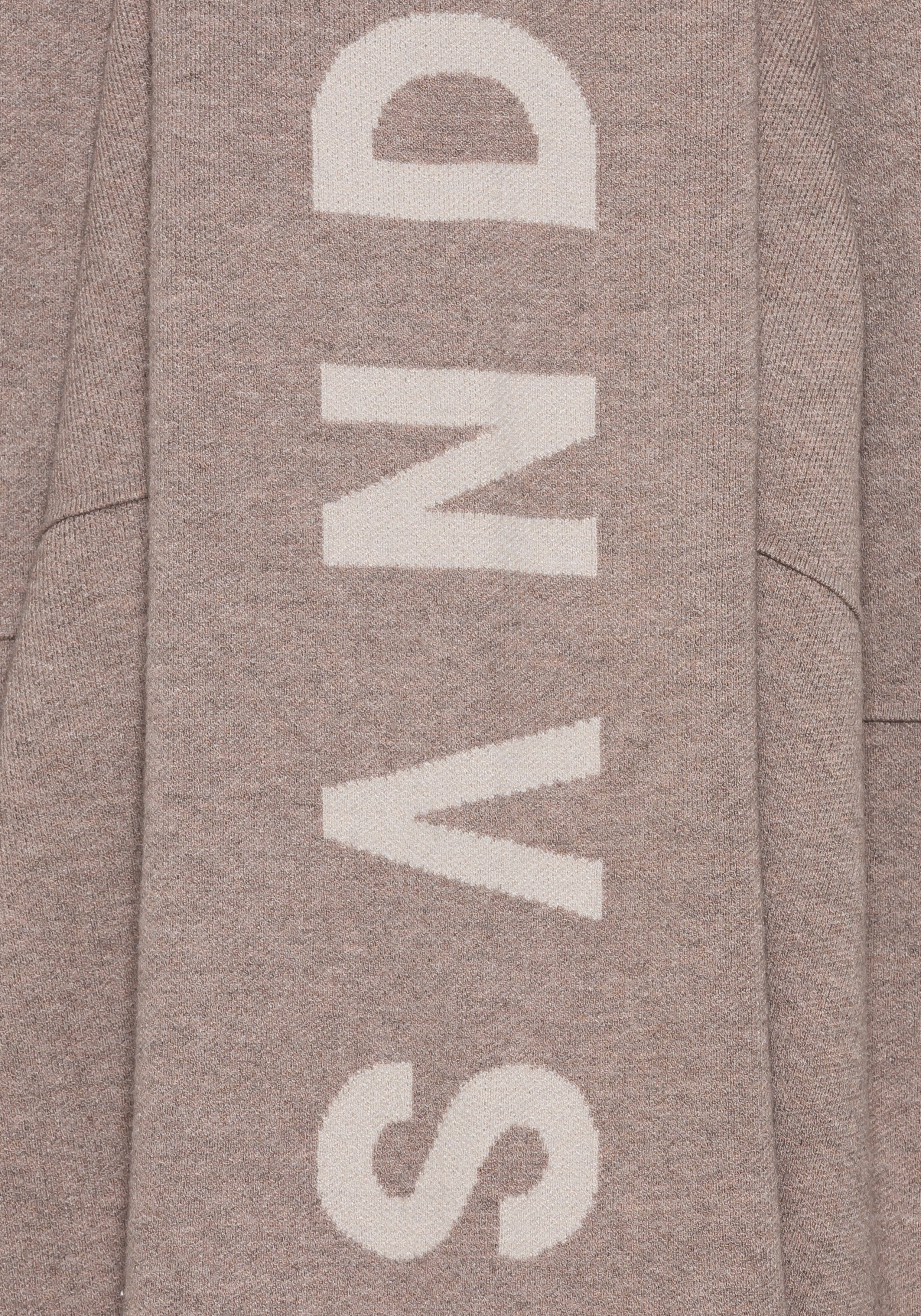 Elbsand Hoodie Gebreide trui met ingebreid logo, loungewear