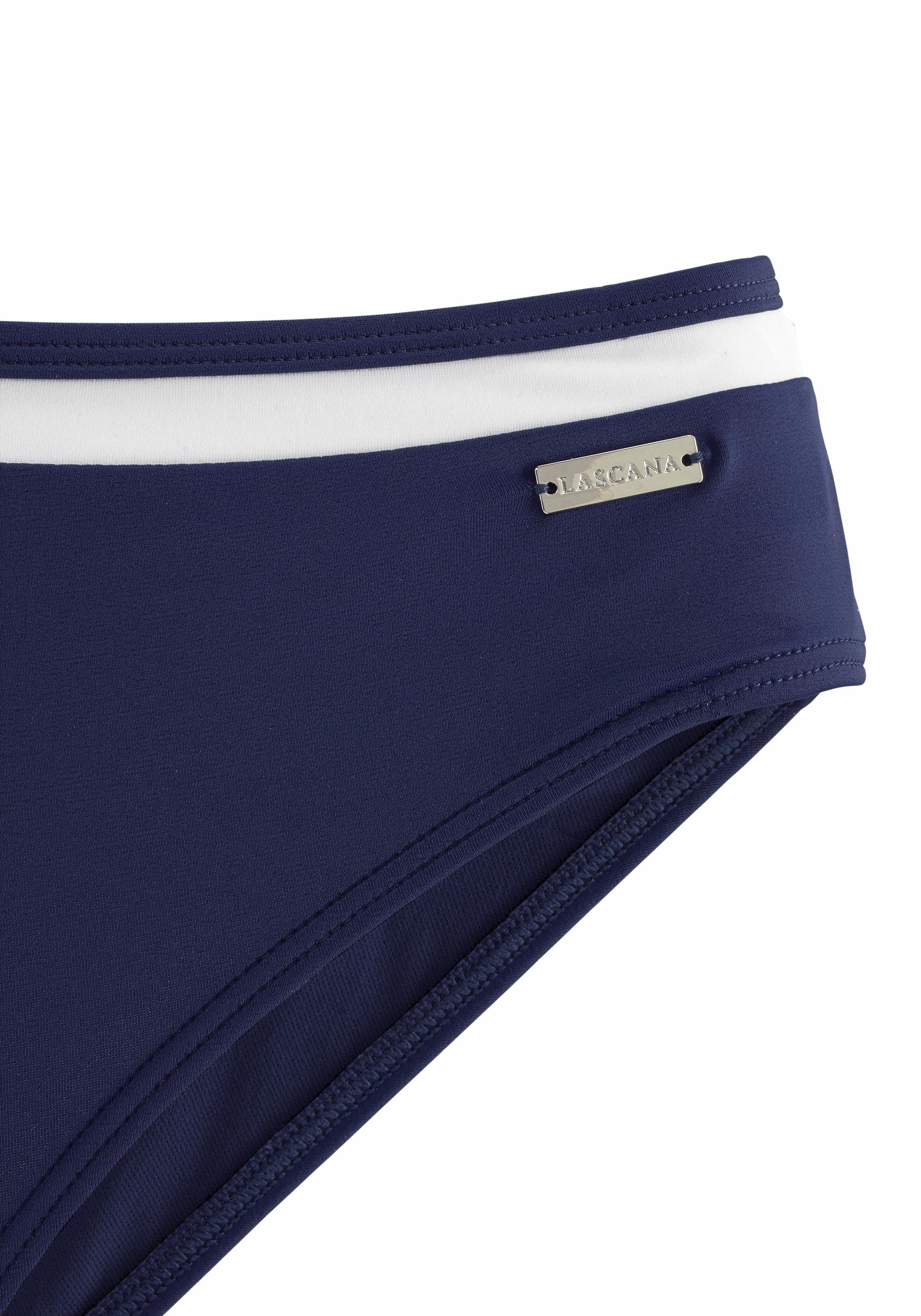 Lascana Beugelbikini met contrastdetails