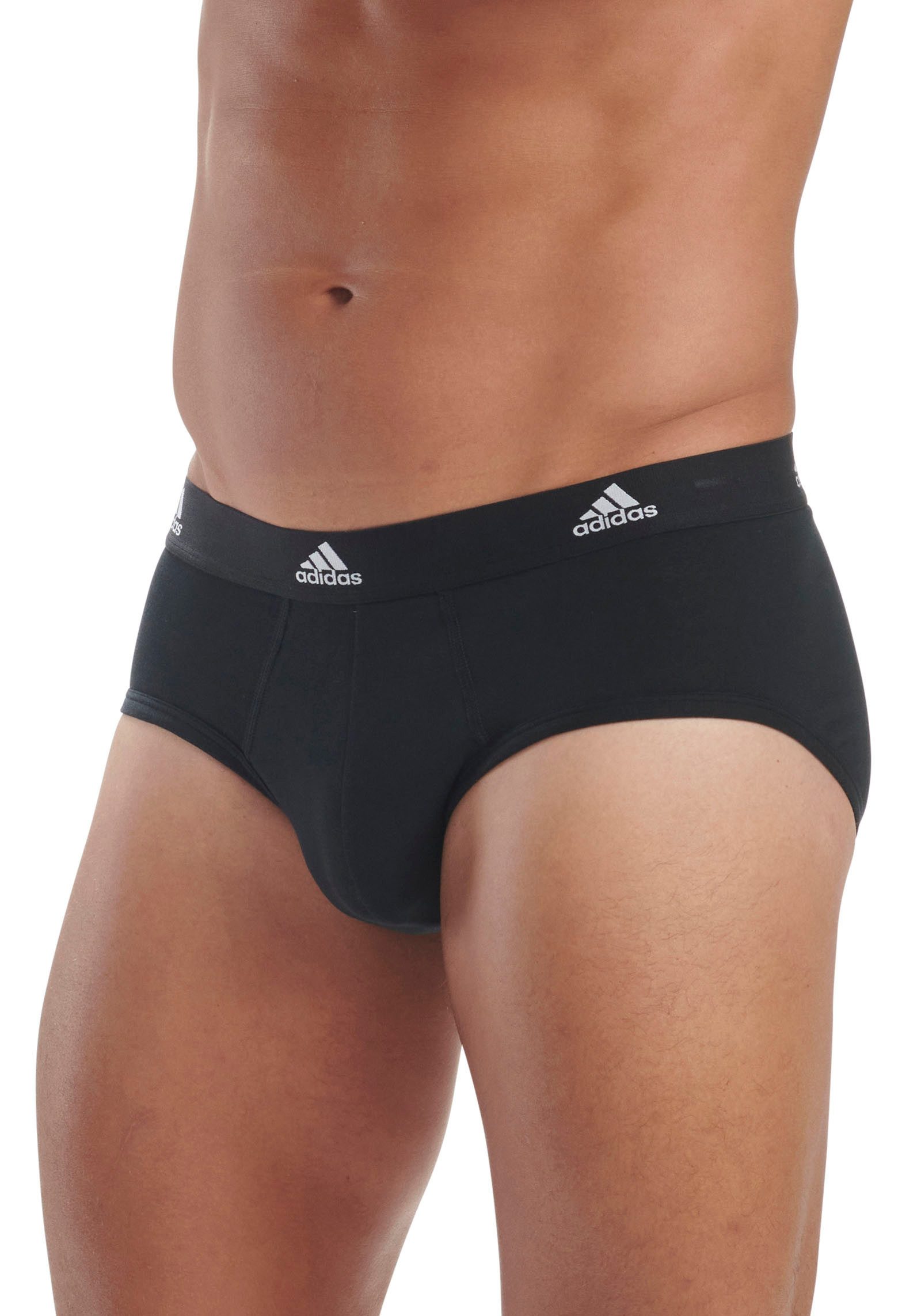 adidas Sportswear Slip "Active Flex Cotton" met vochtregulerende technologie (3 stuks)