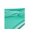 lascana beugelbikini in bandeaumodel met bandjes die op verschillende manieren te dragen zijn groen