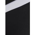 lascana beugelbikini met contrastdetails zwart