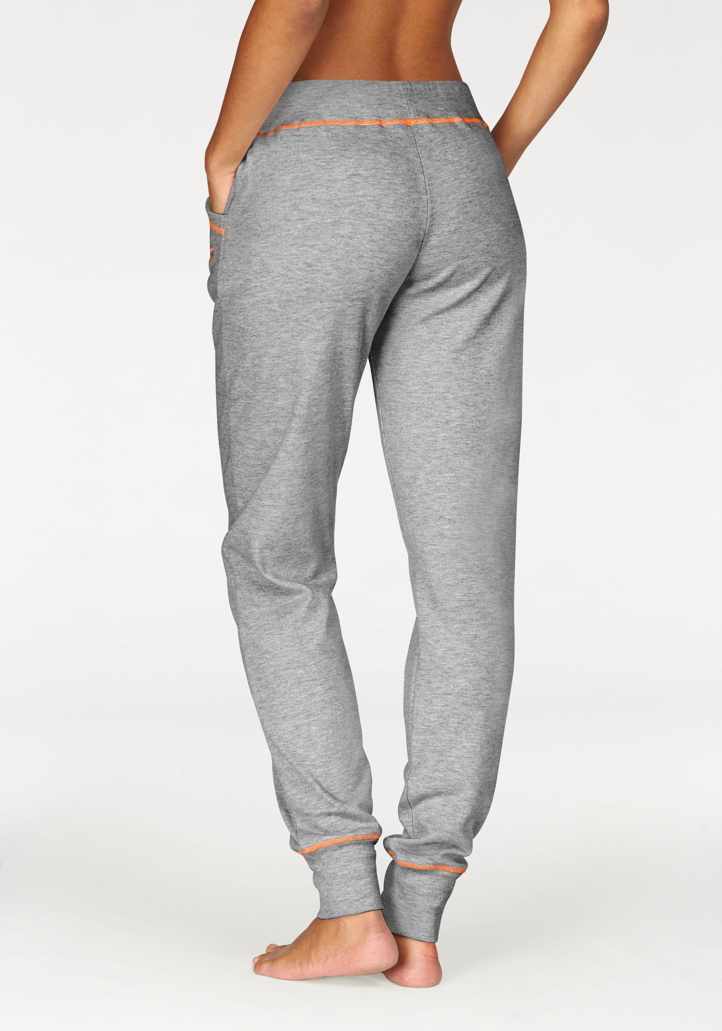 Bench. Loungewear Relaxbroek met contrasterende naden, loungewear