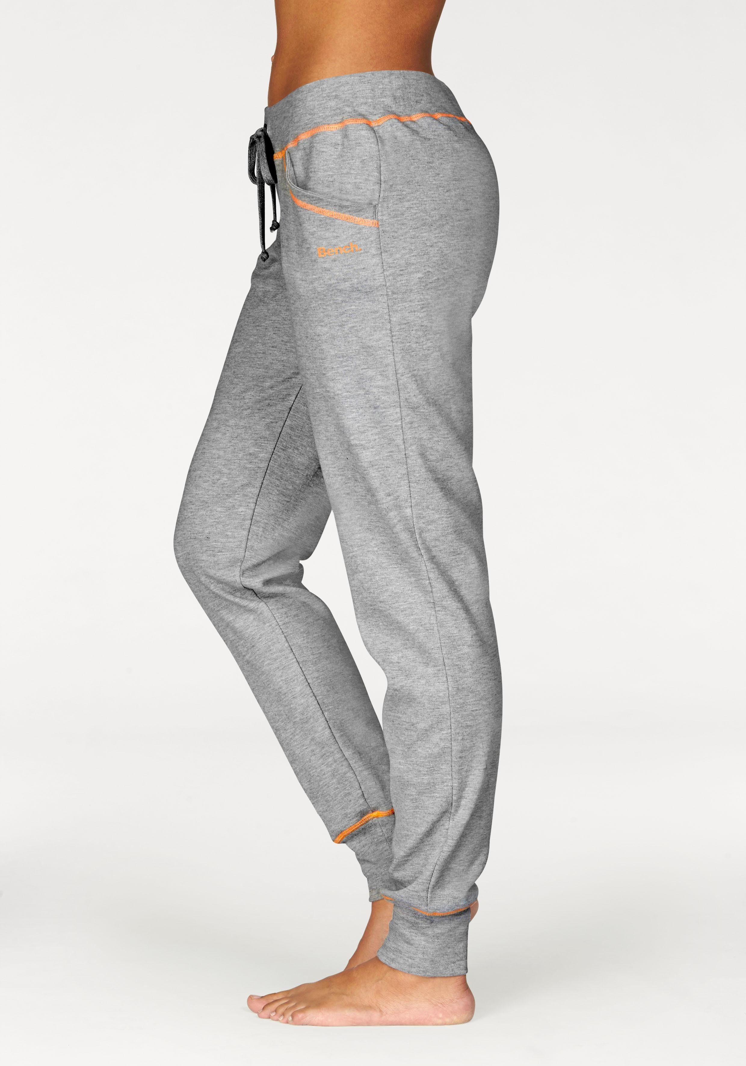 Bench. Loungewear Relaxbroek met contrasterende naden, loungewear