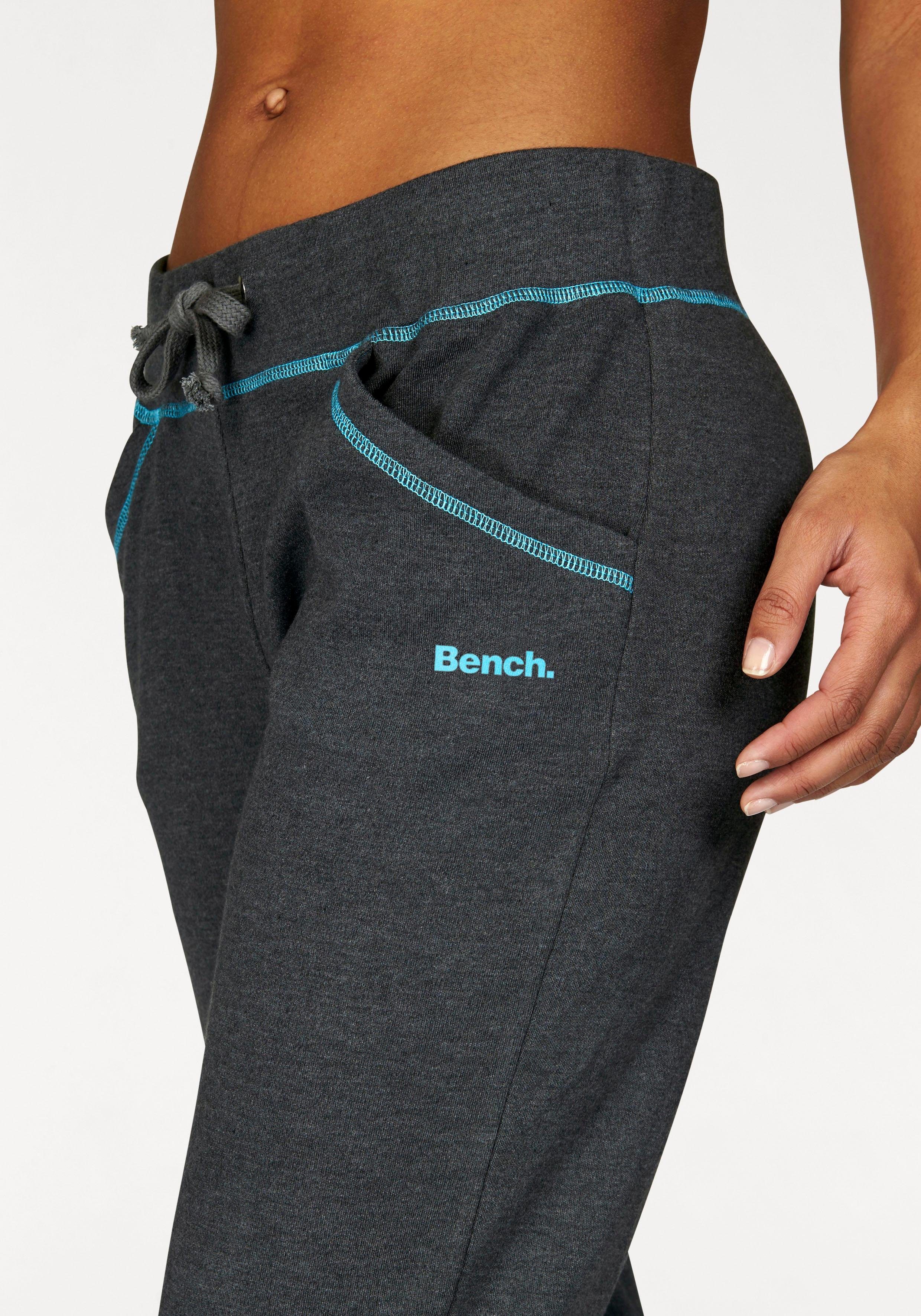 Bench. Loungewear Relaxbroek met contrasterende naden, loungewear