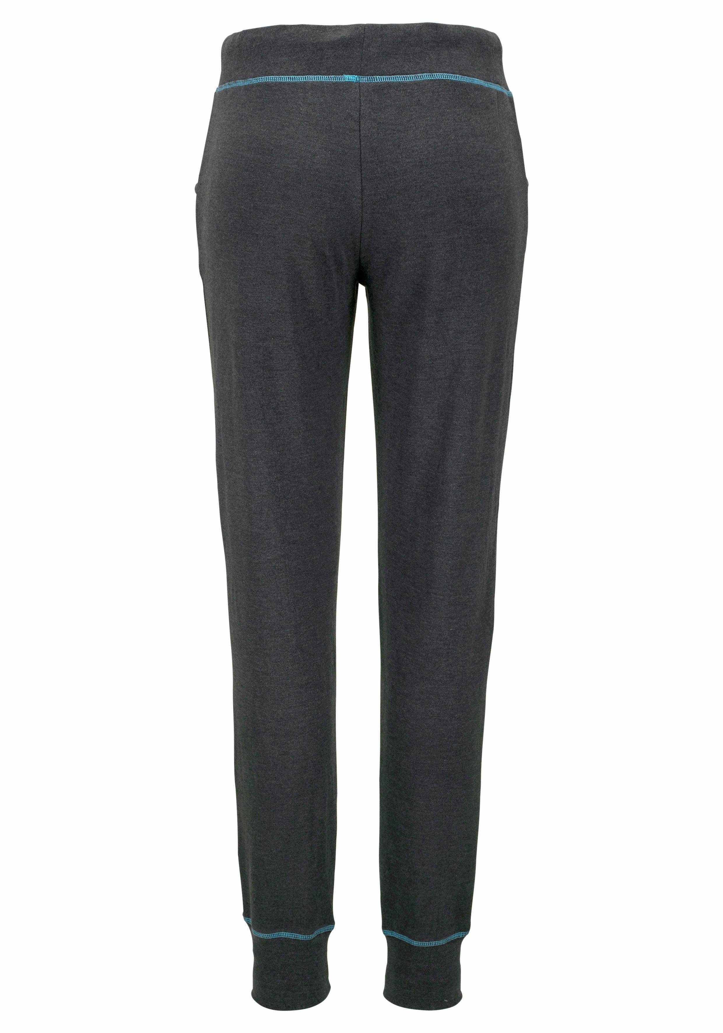 Bench. Loungewear Relaxbroek met contrasterende naden, loungewear