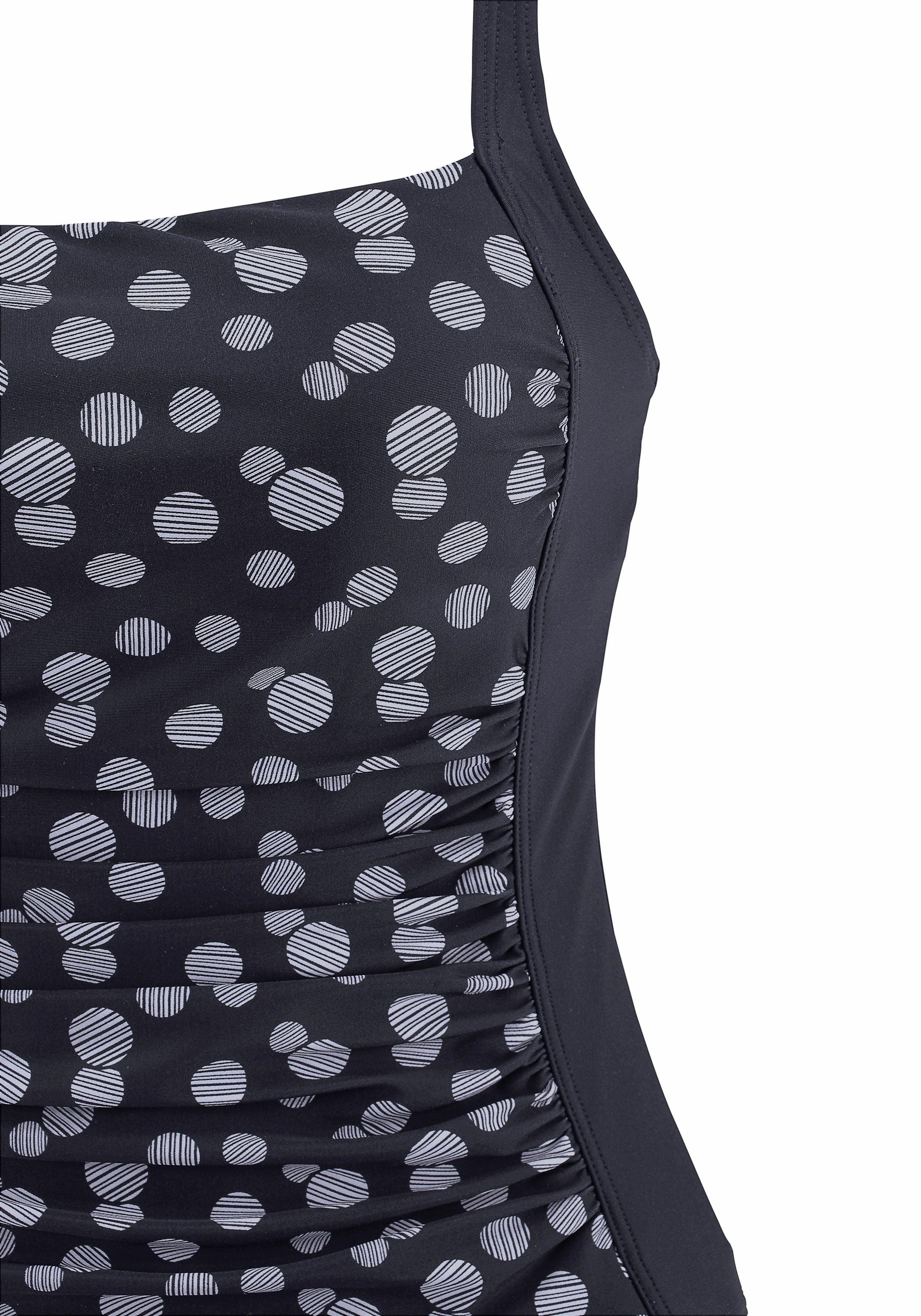 Lascana Badpak in een modieus design met een modellerend effect