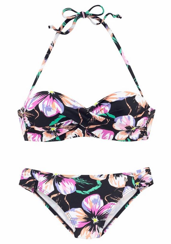 S.OLIVER RED LABEL beachwear beugelbikini in bandeaumodel (2-delig) S.OLIVER RED LABEL beachwear beugelbikini in bandeaumodel (2-delig)