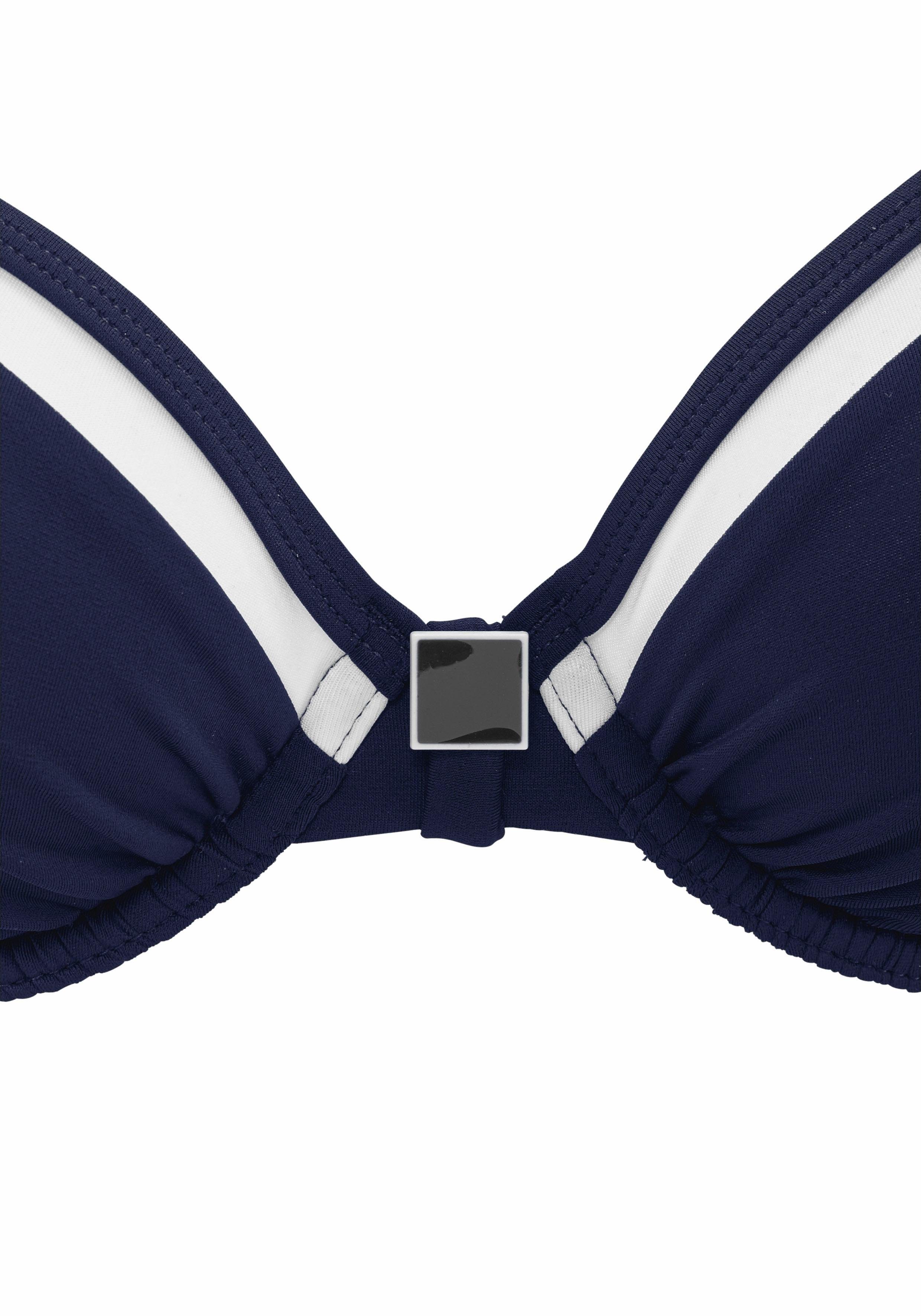 Lascana Beugelbikini met contrastdetails