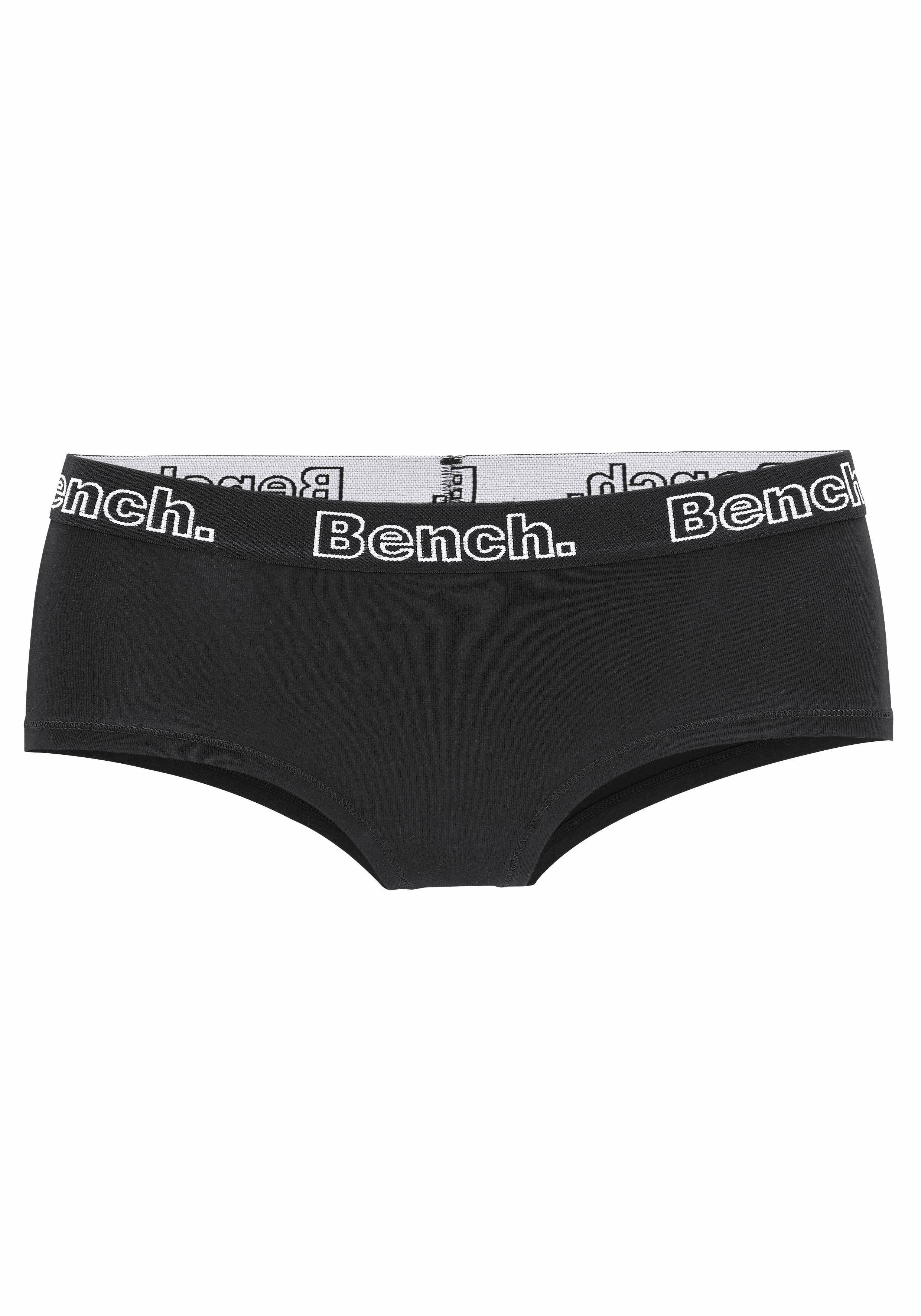 Bench. Hipster met zwarte logo-weefband (set, 3 stuks)