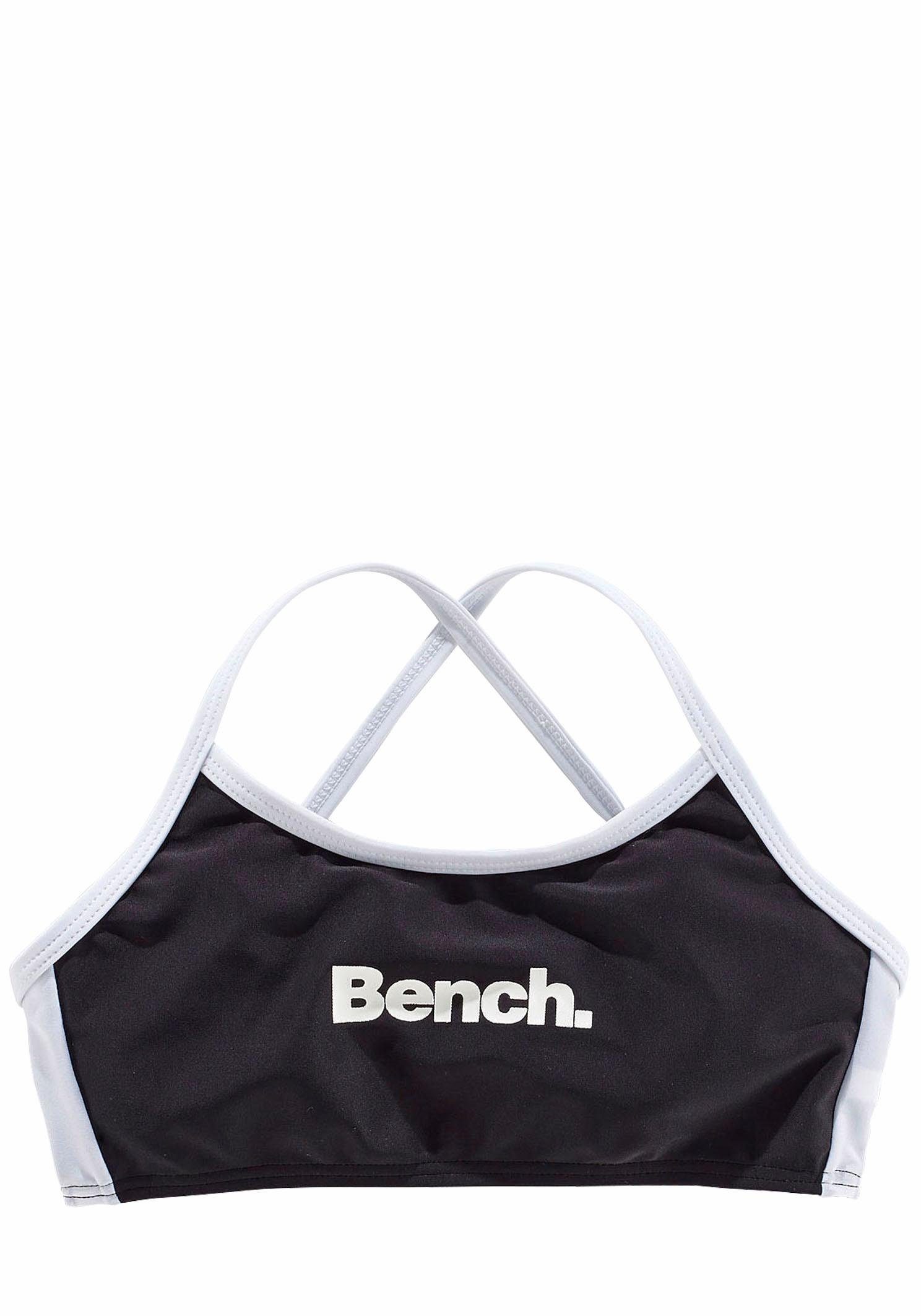 Bench. Bustierbikini met gekruiste bandjes