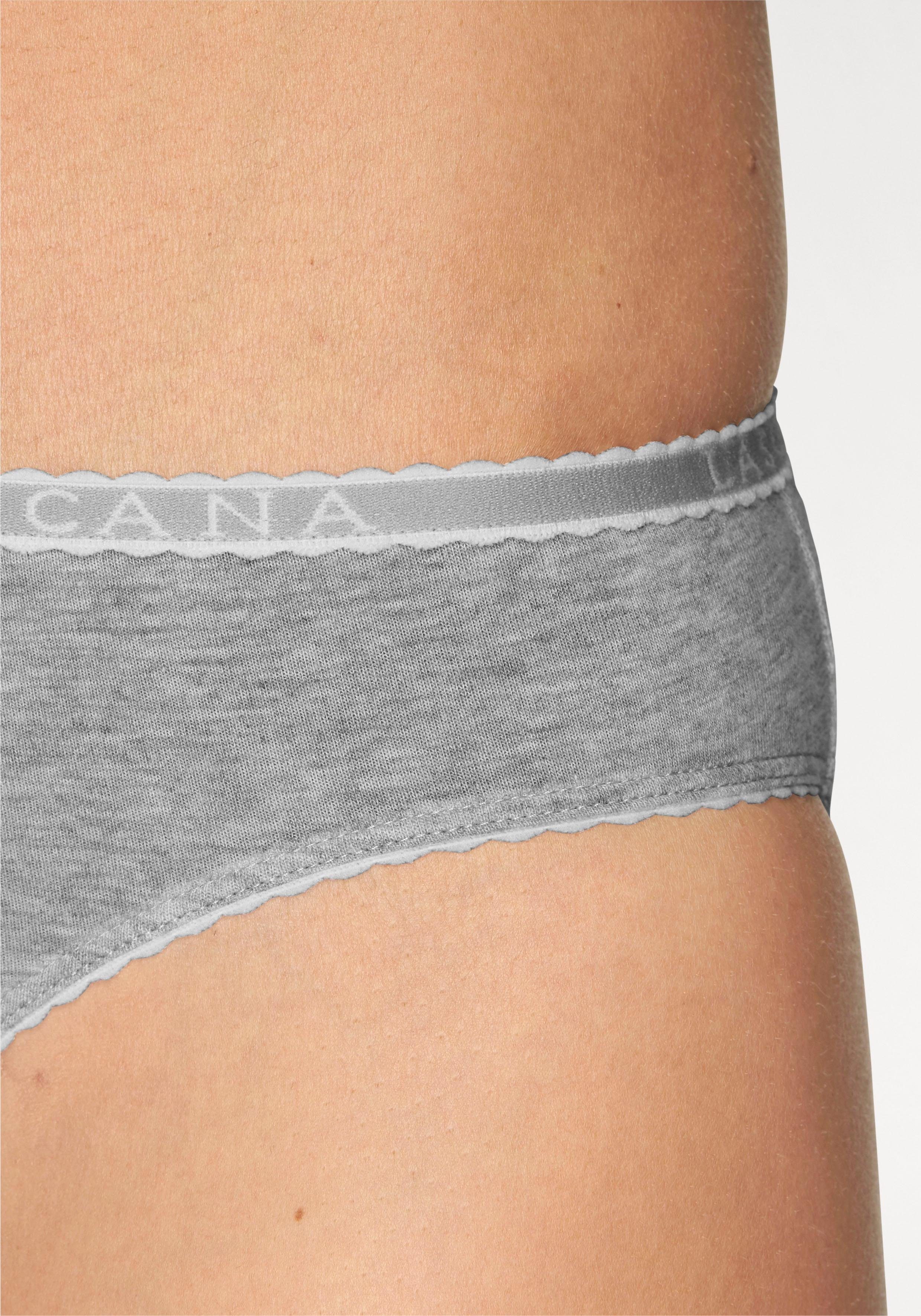 Lascana Slip elastische katoenkwaliteit (4 stuks, Set van 4)