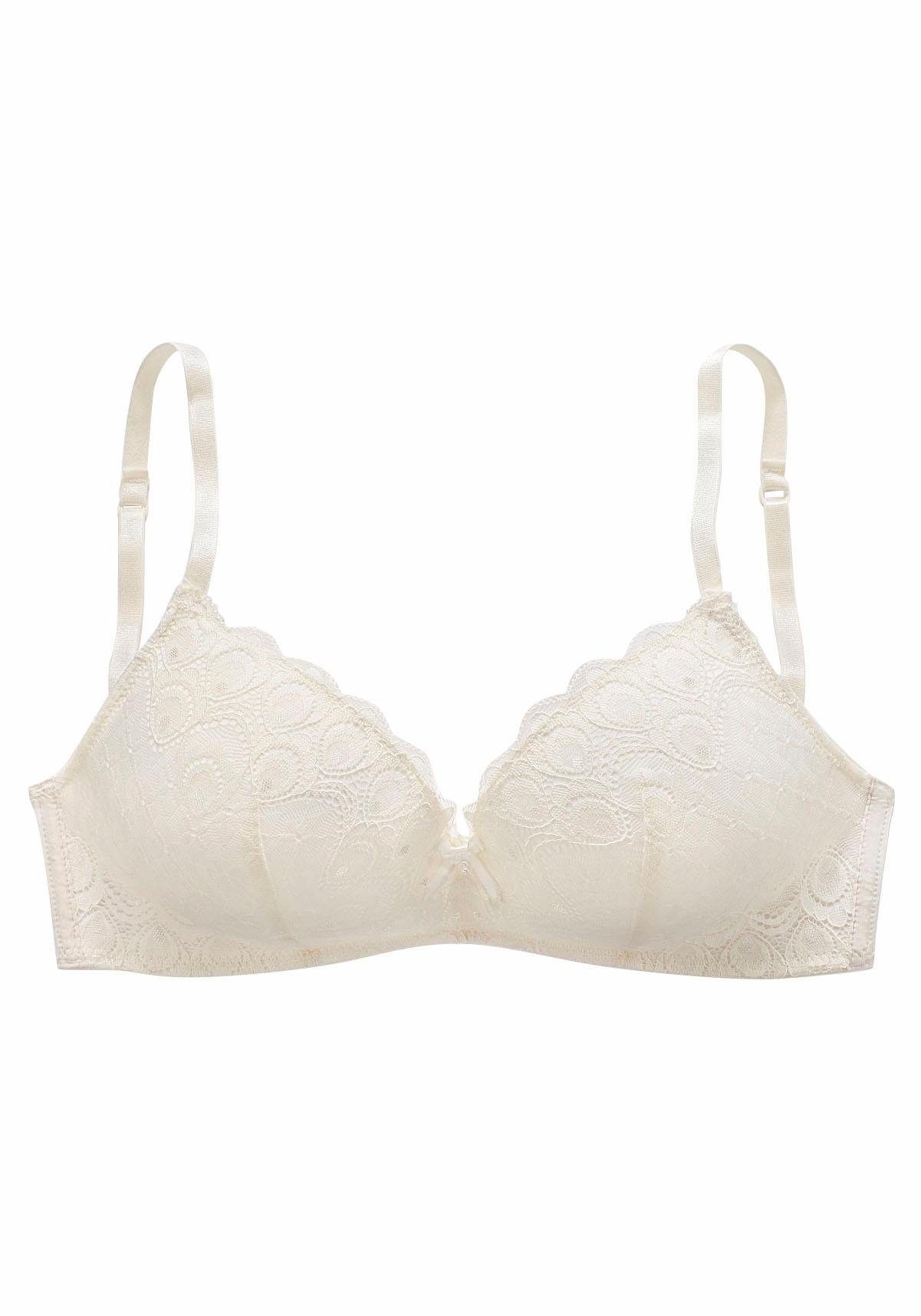 Nuance Bralette-bh zonder beugels, met kant, dessous