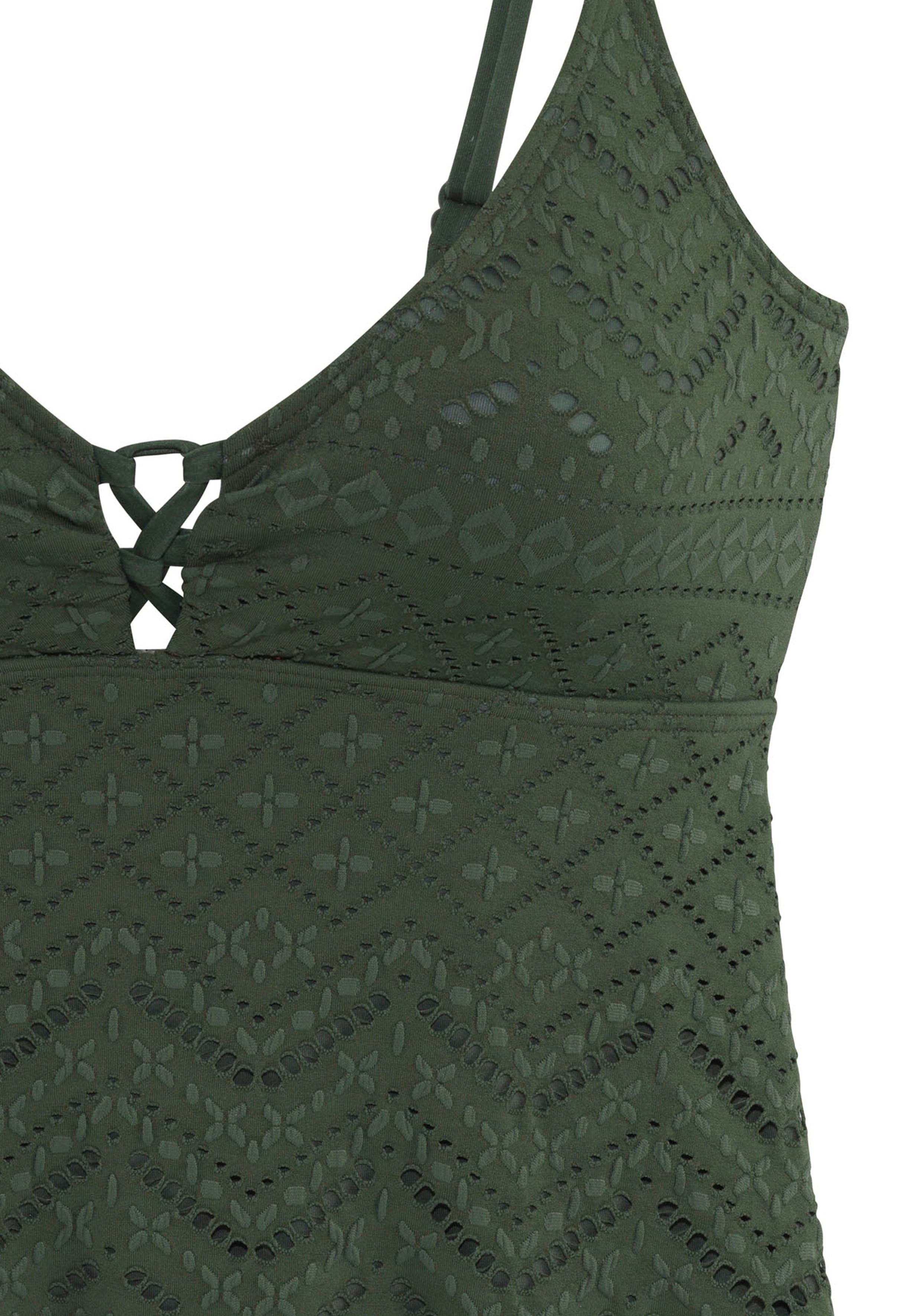Lascana Tankinitop Omara met broderie anglaise
