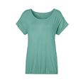 vivance t-shirt met elastische zoomrand groen