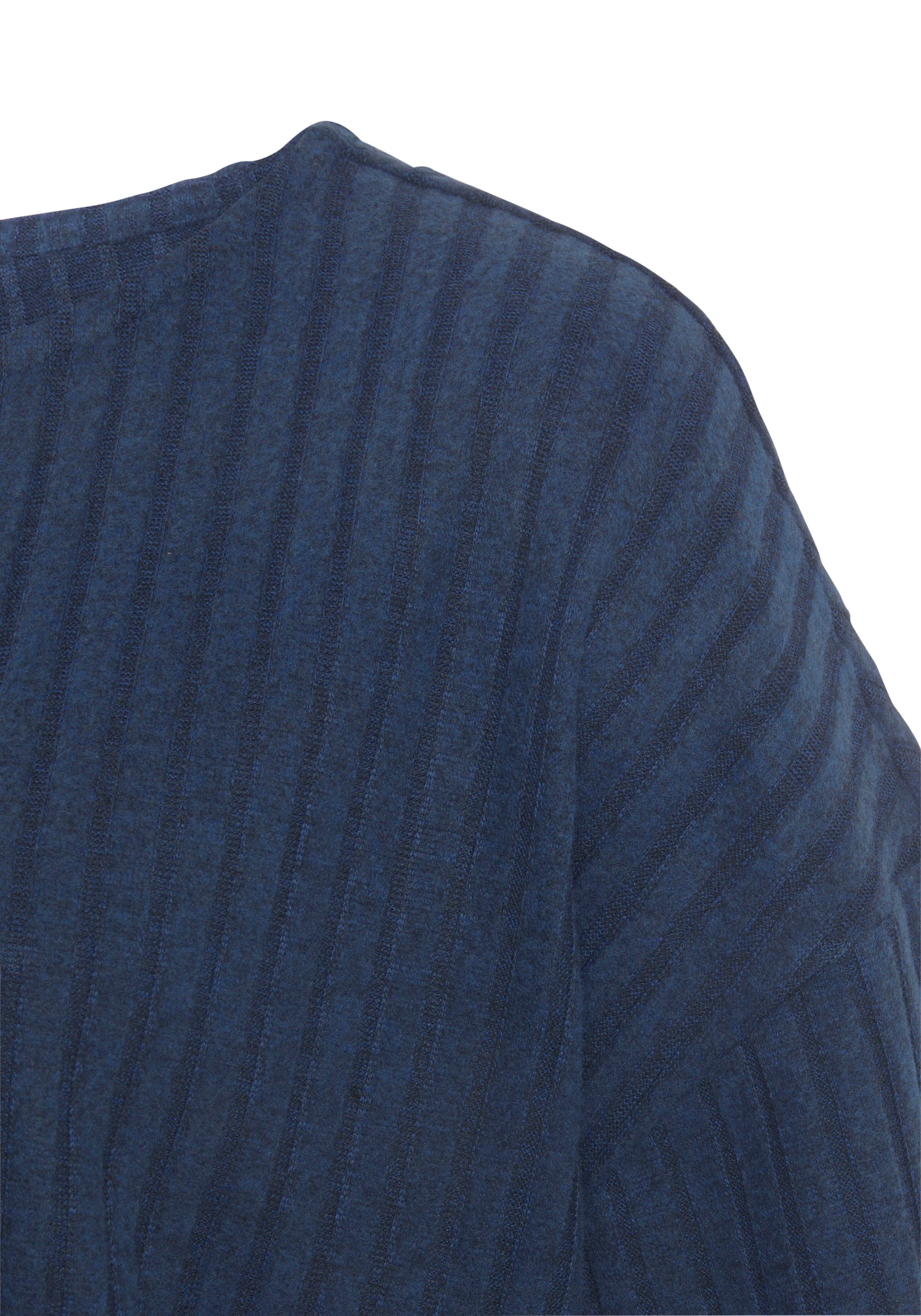Lascana Shirt met 3/4-mouwen Loungeshirt Lounge-/gebreide shirt van zachte brei, loungewear