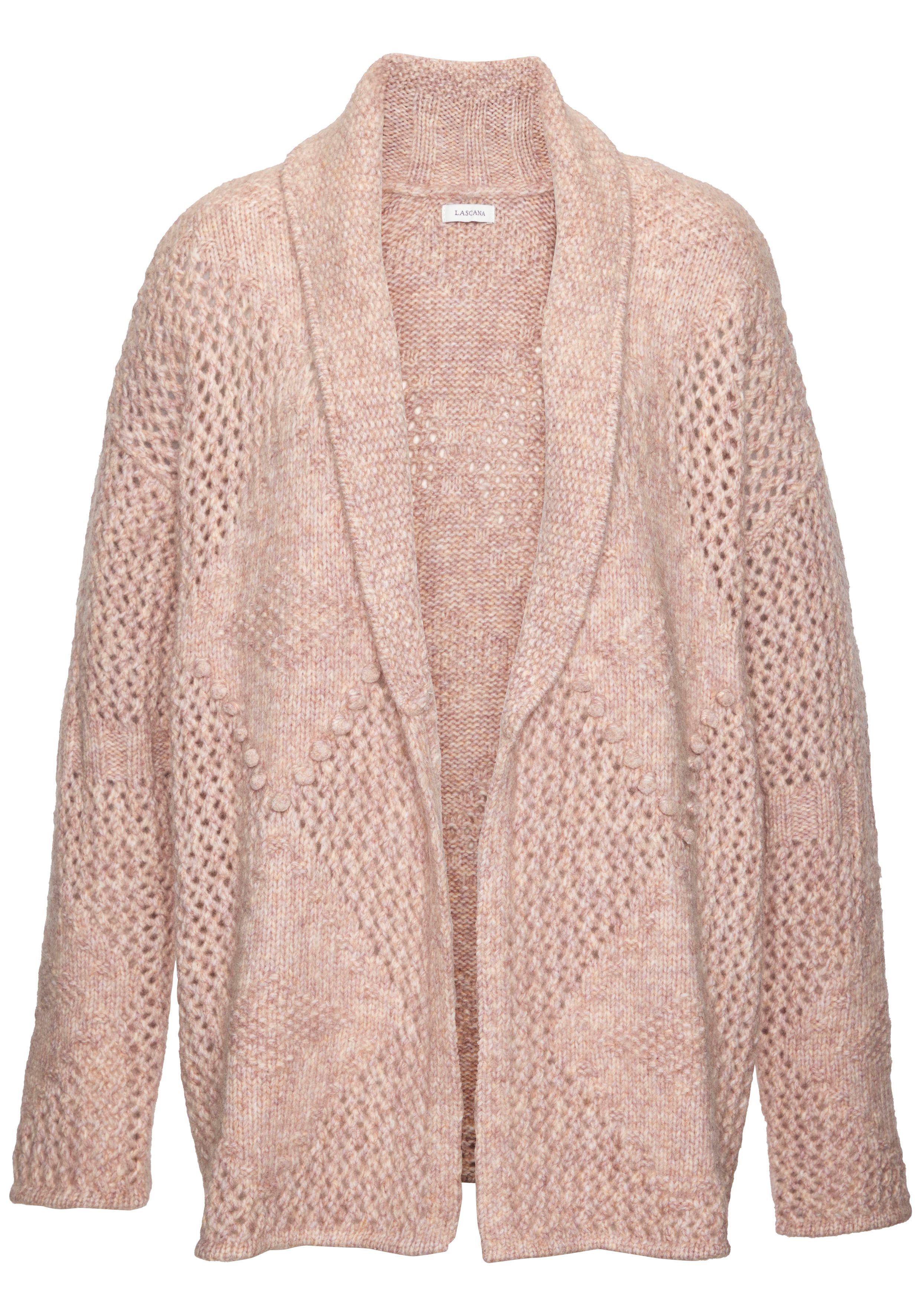 Lascana Cardigan van zacht breisel