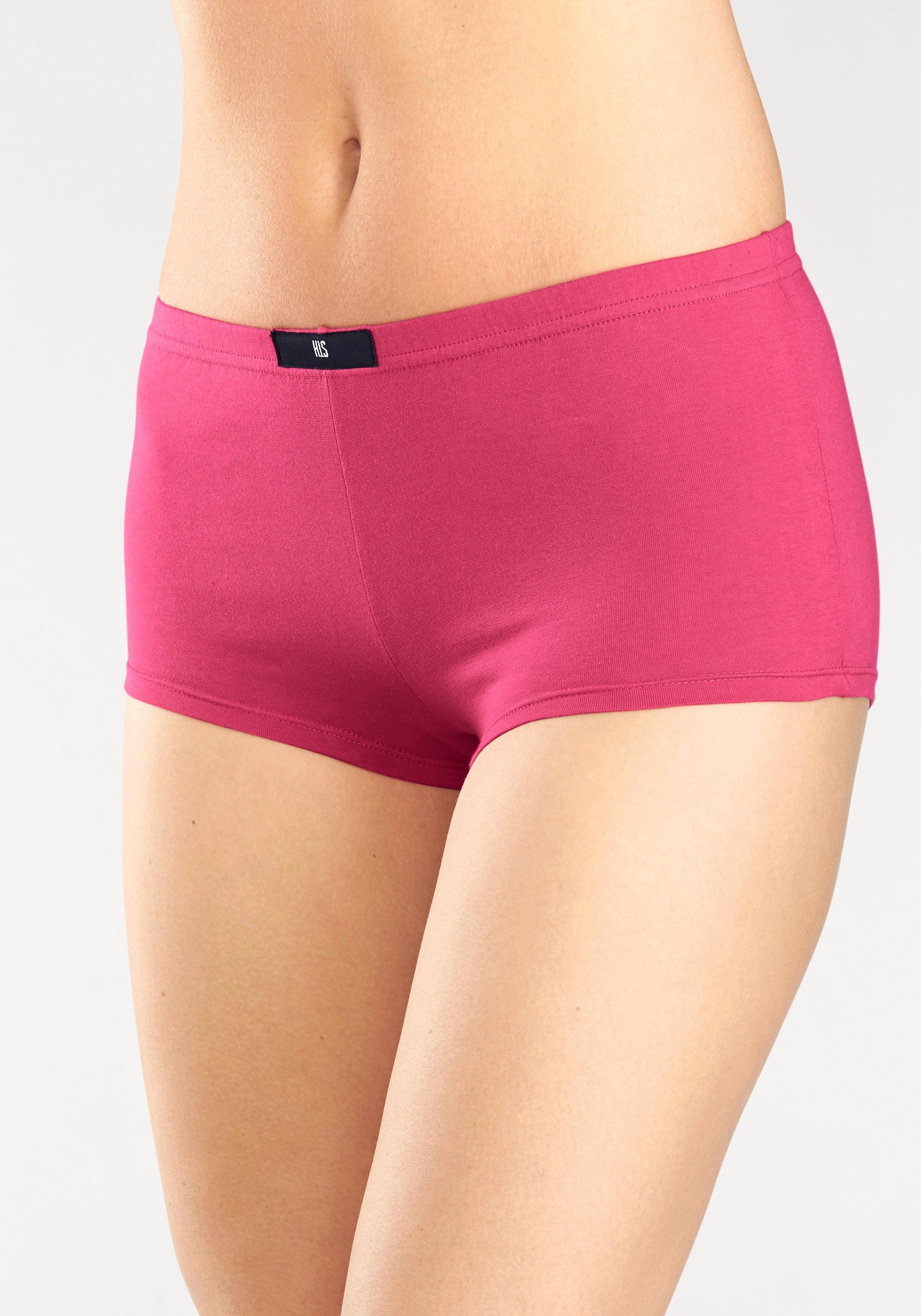 H.I.S Hipster elastische katoenkwaliteit (5 stuks, Set van 5) hipsters maat 44 multicolor