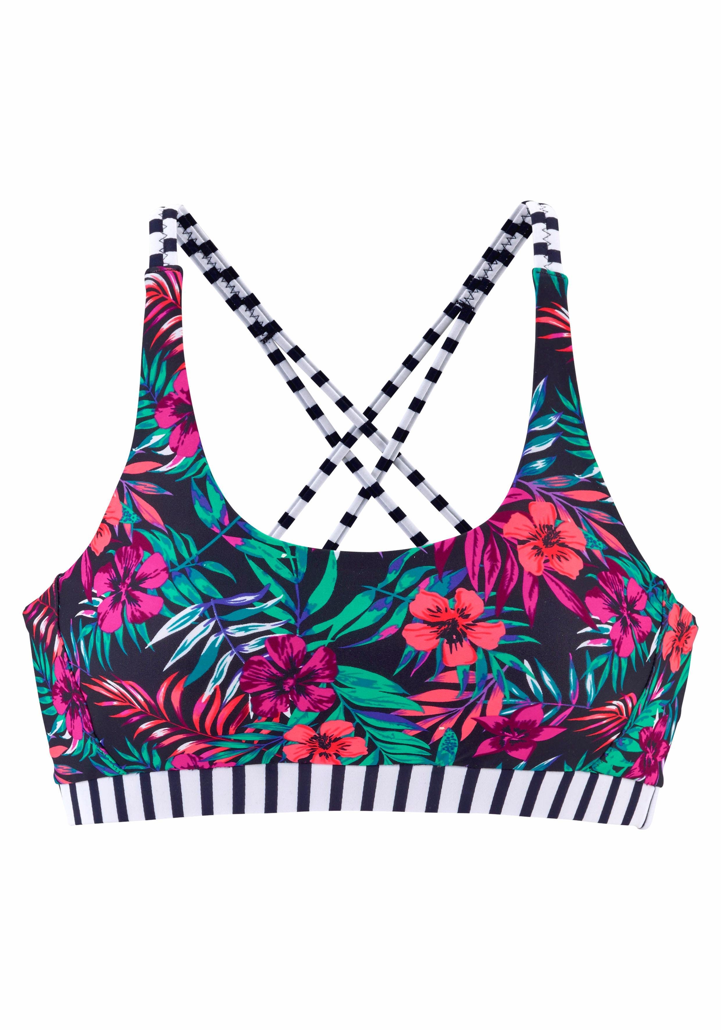 Venice Beach Bustierbikinitop Summer met gekruiste bandjes
