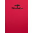 kangaroos badpak met stijlvolle logoprint rood