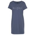 vivance dreams big-shirt met frontprint blauw