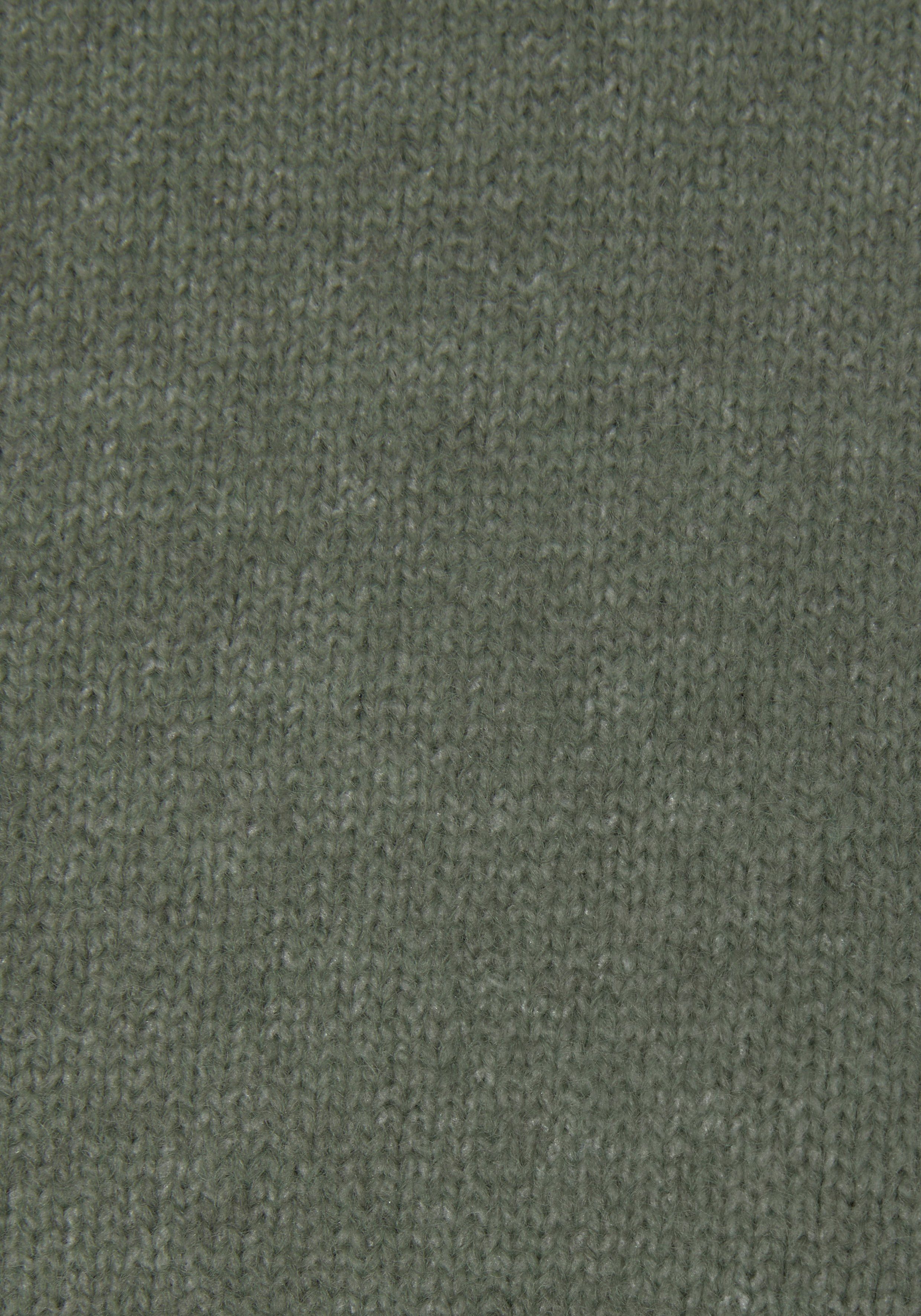 Lascana Gebreide trui -Lounge Pullover met staande kraag en ribboorden, loungewear