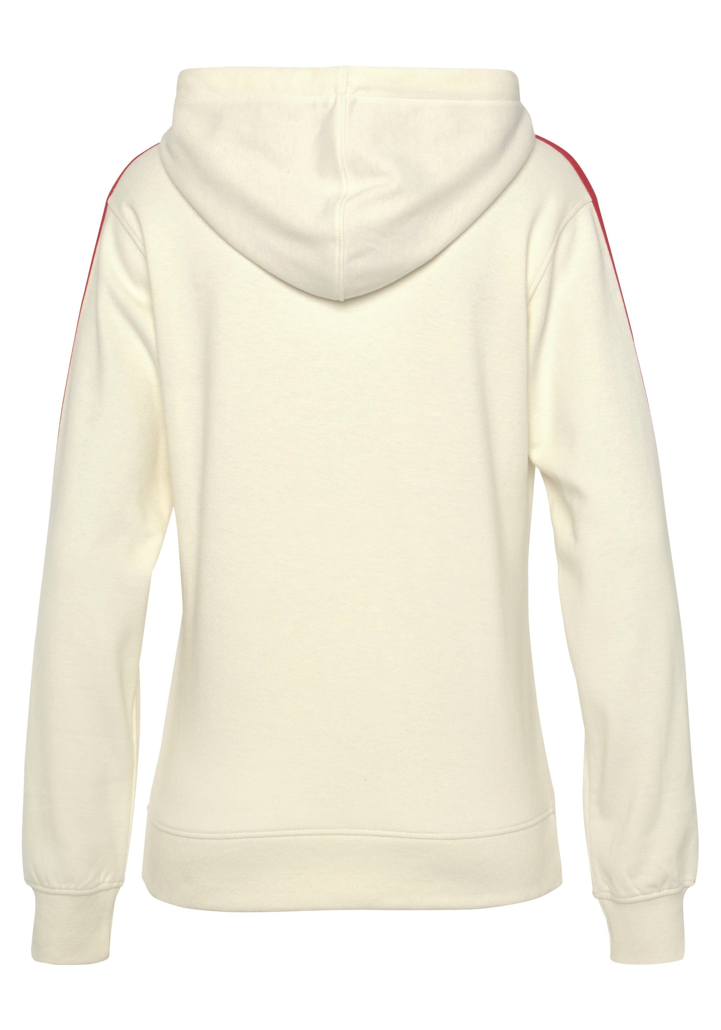 Vivance Hoodie met contrasterende accentueringen, loungeanzug (1-delig)