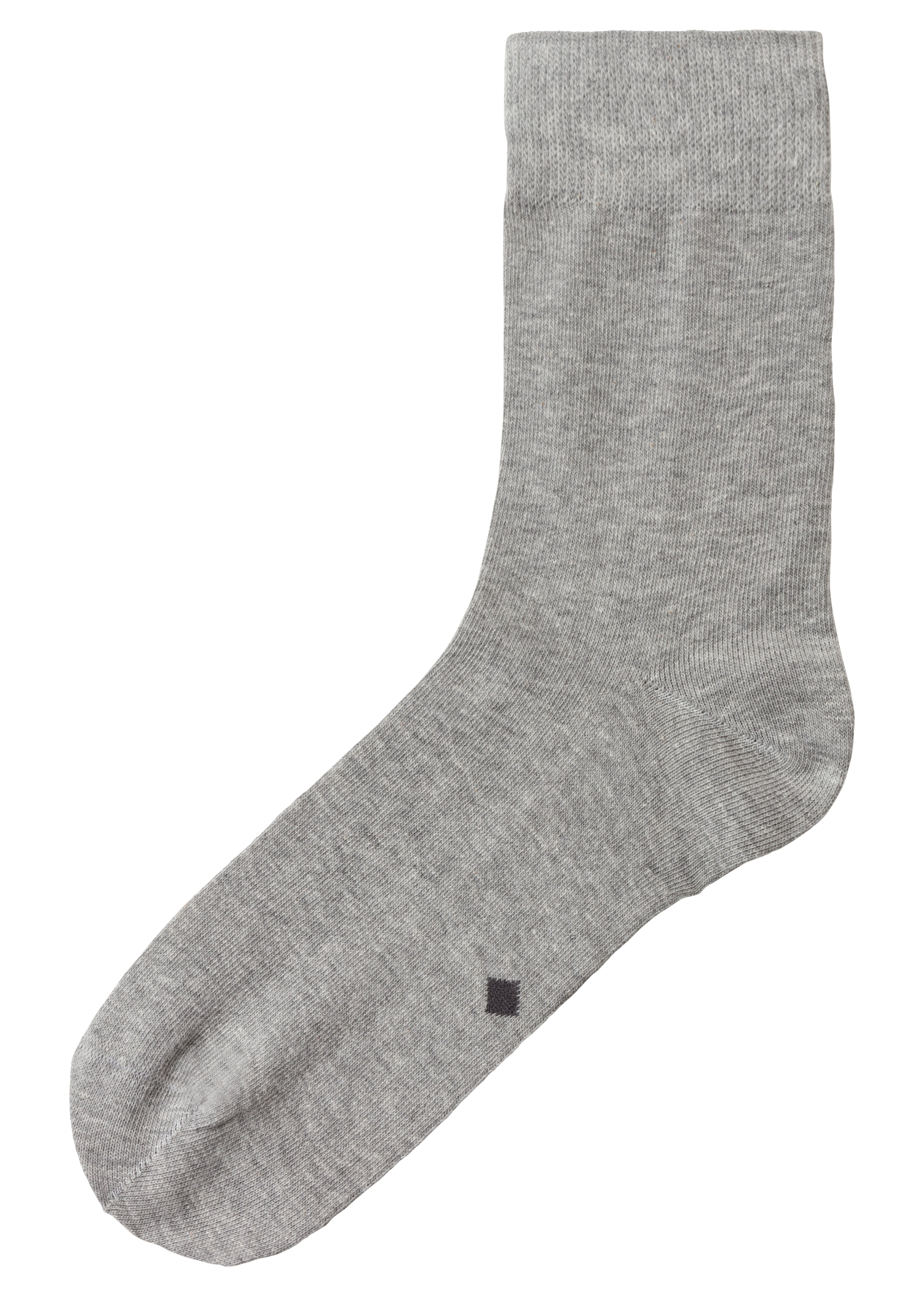 H.I.S Basic sokken met ingebreide symbolen (set, 10 paar)