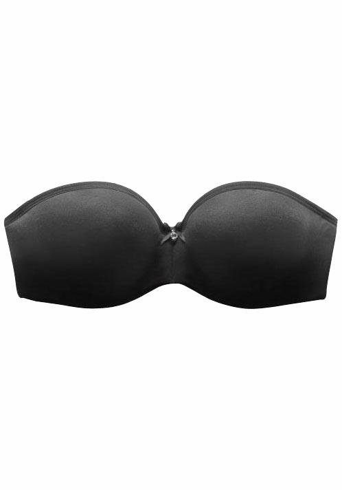 Lascana Multiway-bh met afneembare, normale en transparante schouderbandjes beugel bh's maat 85 D zwart
