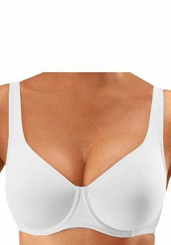 Petite fleur Minimizer-bh met beugel van katoen (Set van 2)