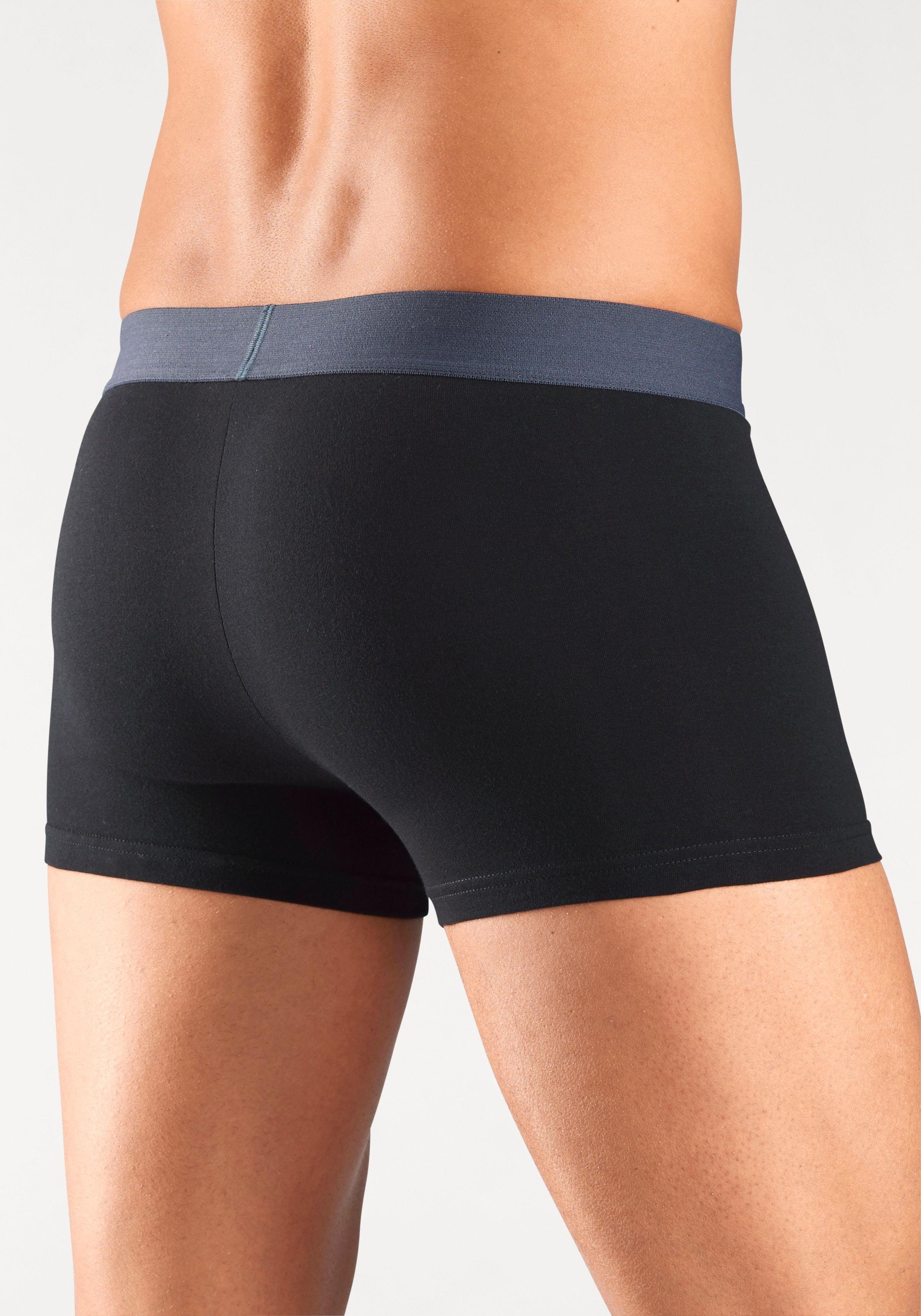 s.Oliver RED LABEL Beachwear Boxershort voor heren met contrastkleurige weefband (set, 4 stuks)