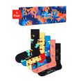 happy socks sokken tropical night in zomerse cadeauverpakking (box, 5 paar) multicolor
