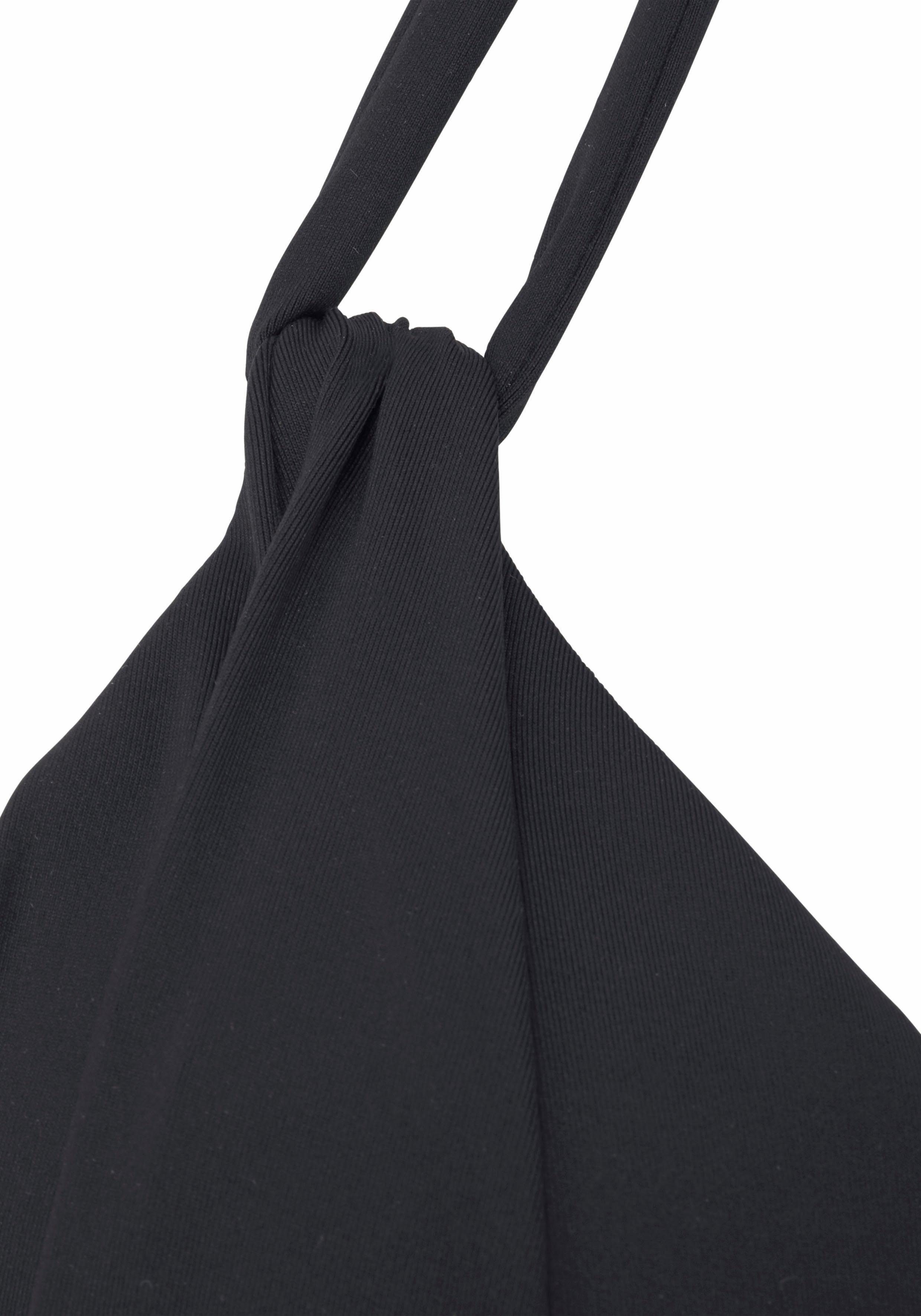 s.Oliver RED LABEL Beachwear Triangel-bikinitop Spain met plooi en dubbele bandjes
